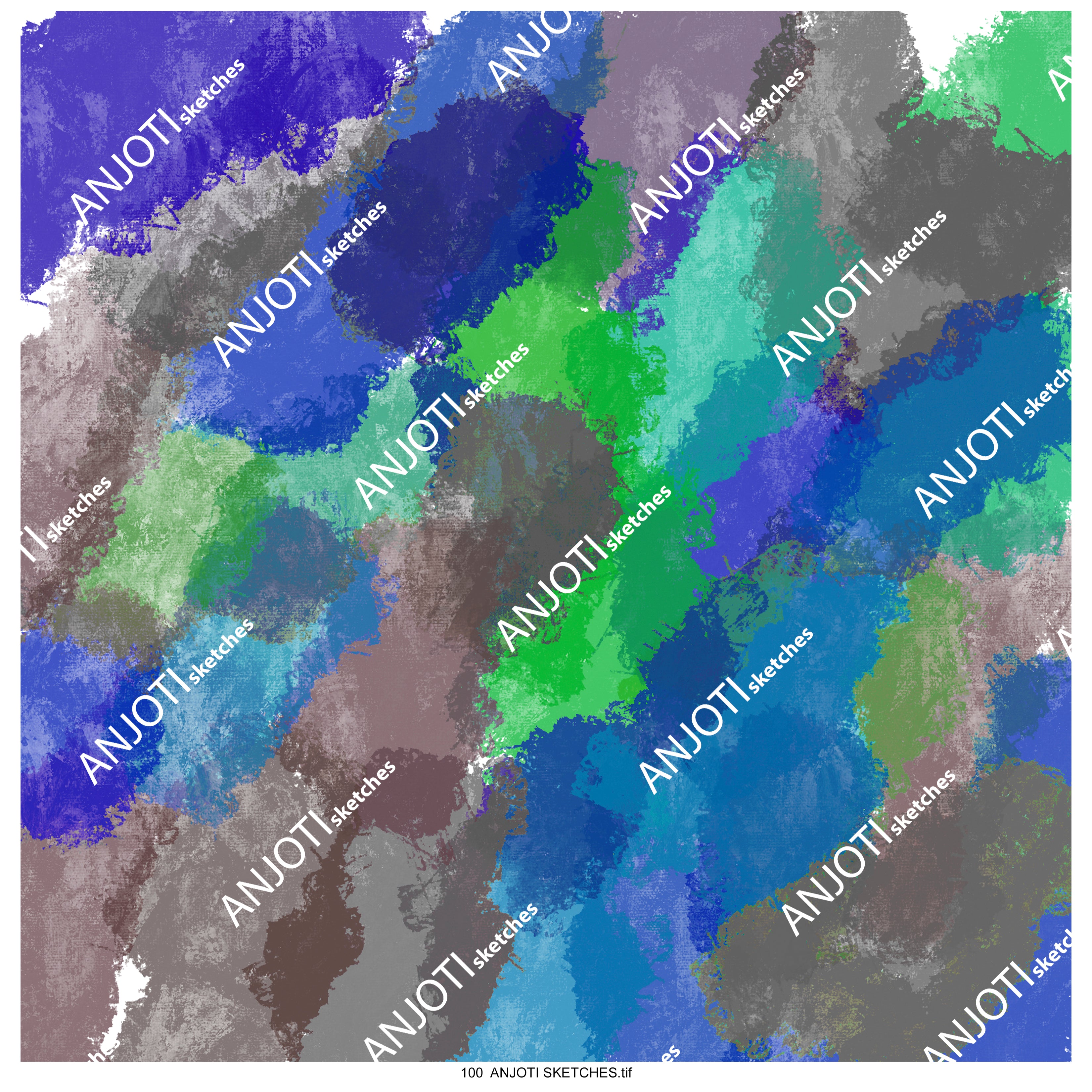 ANJOTI SKETCHES 100|New Abstract Art paintings Pattern Wallpaper illustrations line design and ideas geometric drawing oil paints acrylic American fancy nancy popular rich print contrast background