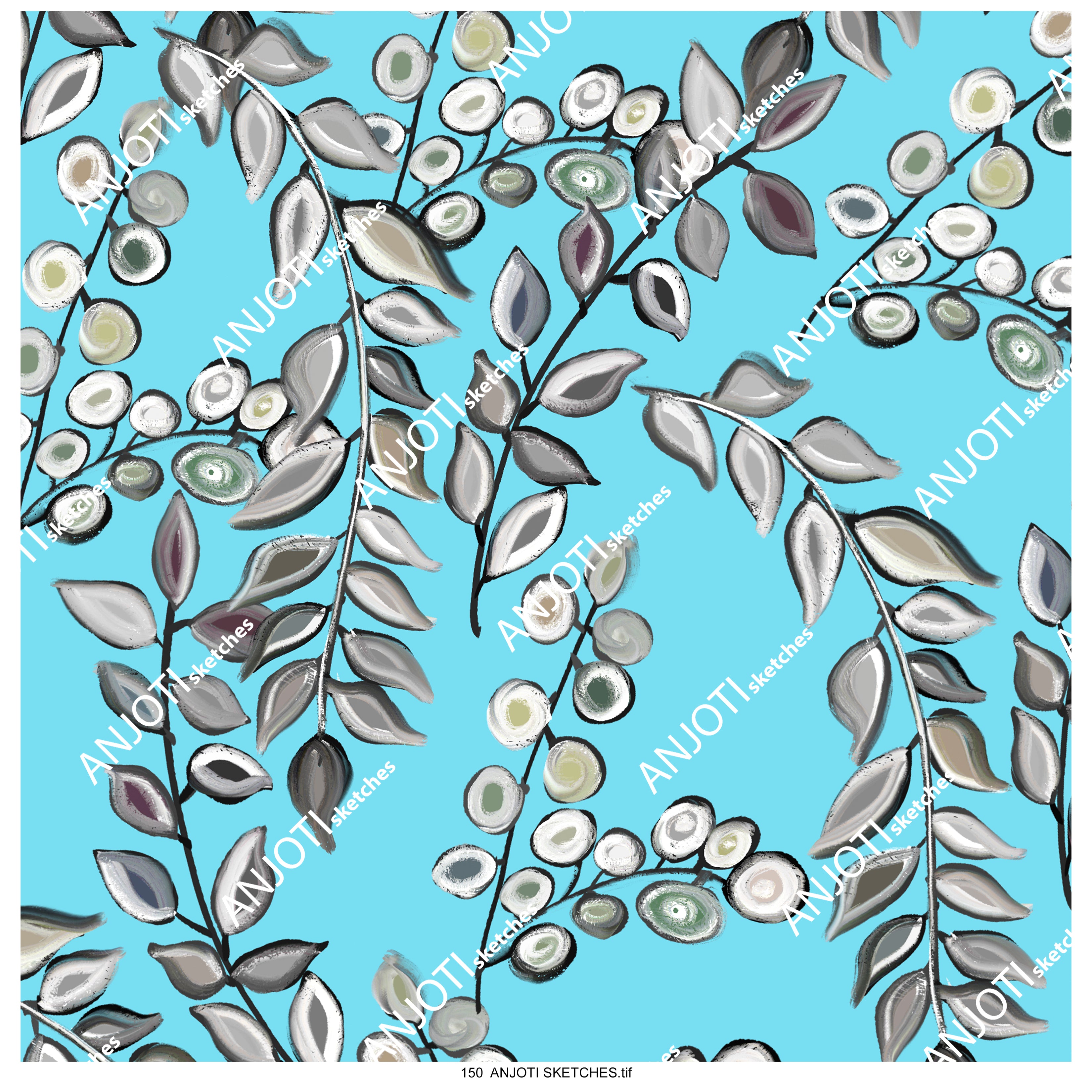 ANJOTI SKETCHES 150|Brighten Any Space with Abstract Wall Art in Multicolor Texture Effect Backgrounds