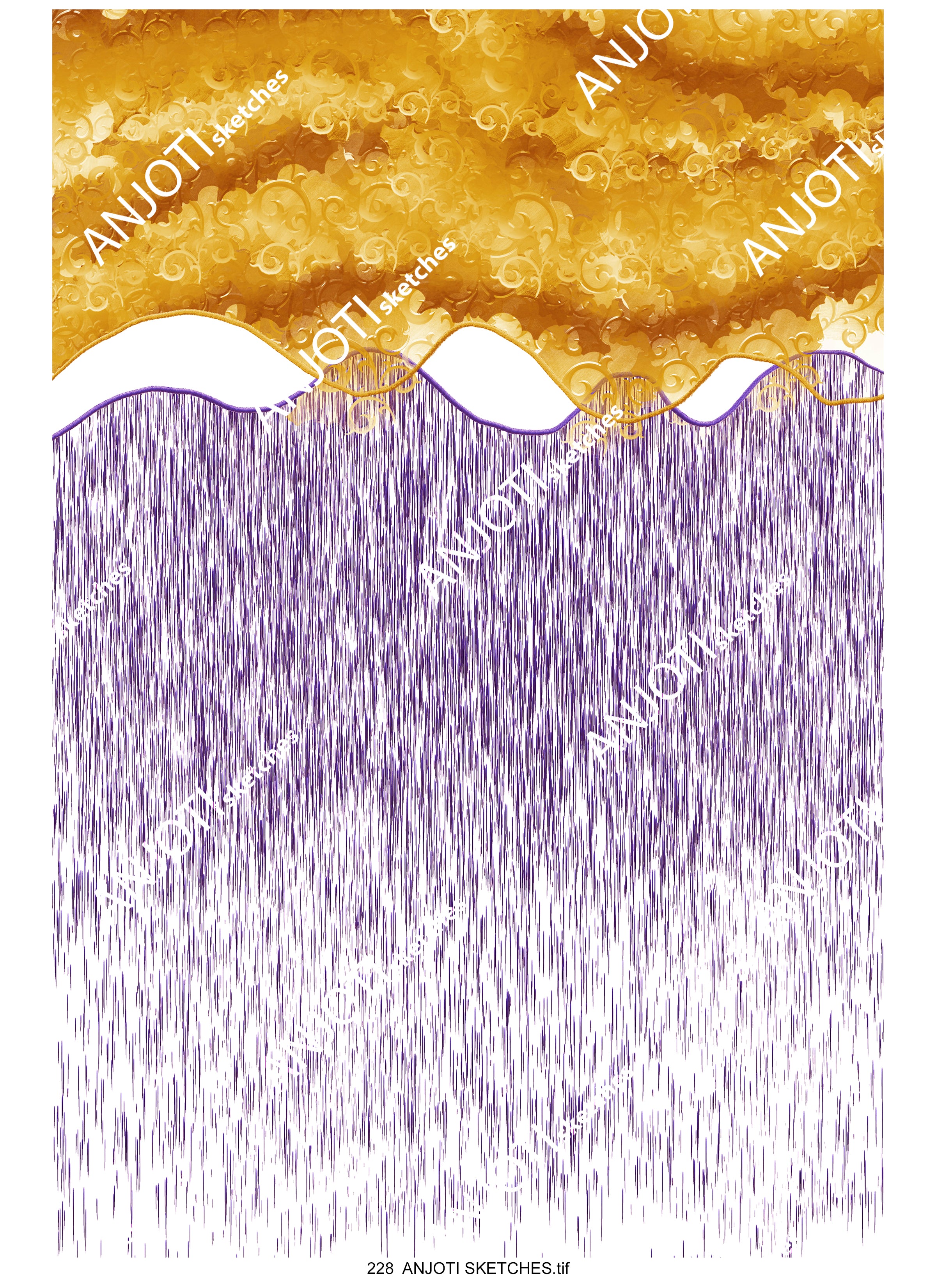 ANJOTI SKETCHES 228|Multicolor Abstract Wall Art Ideas with Stunning Texture Effect Backgrounds