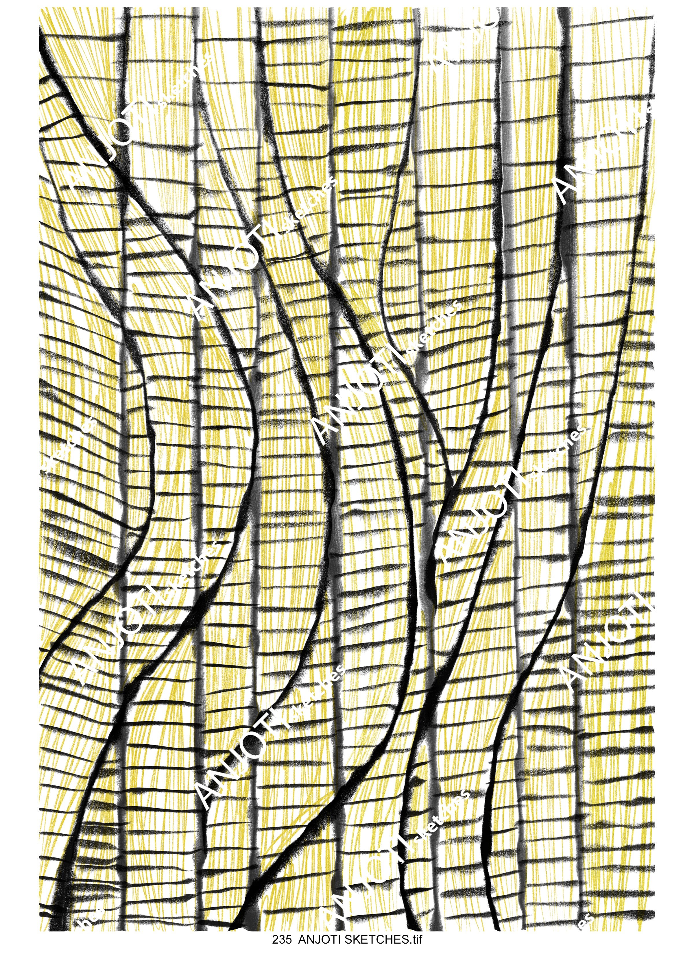 ANJOTI SKETCHES 235|Discover Modern Abstract Wall Art with Multicolor Textured Background Designs