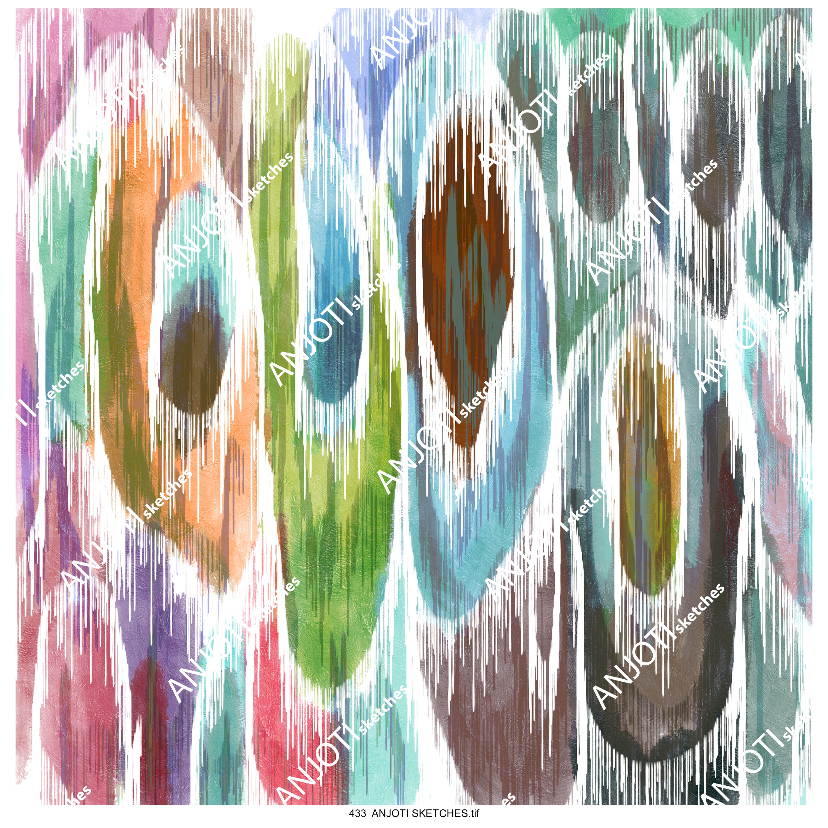 ANJOTI_SKETCHES_433_Unique Multicolor Texture Effect Backgrounds in Artistic Abstract Wall Art