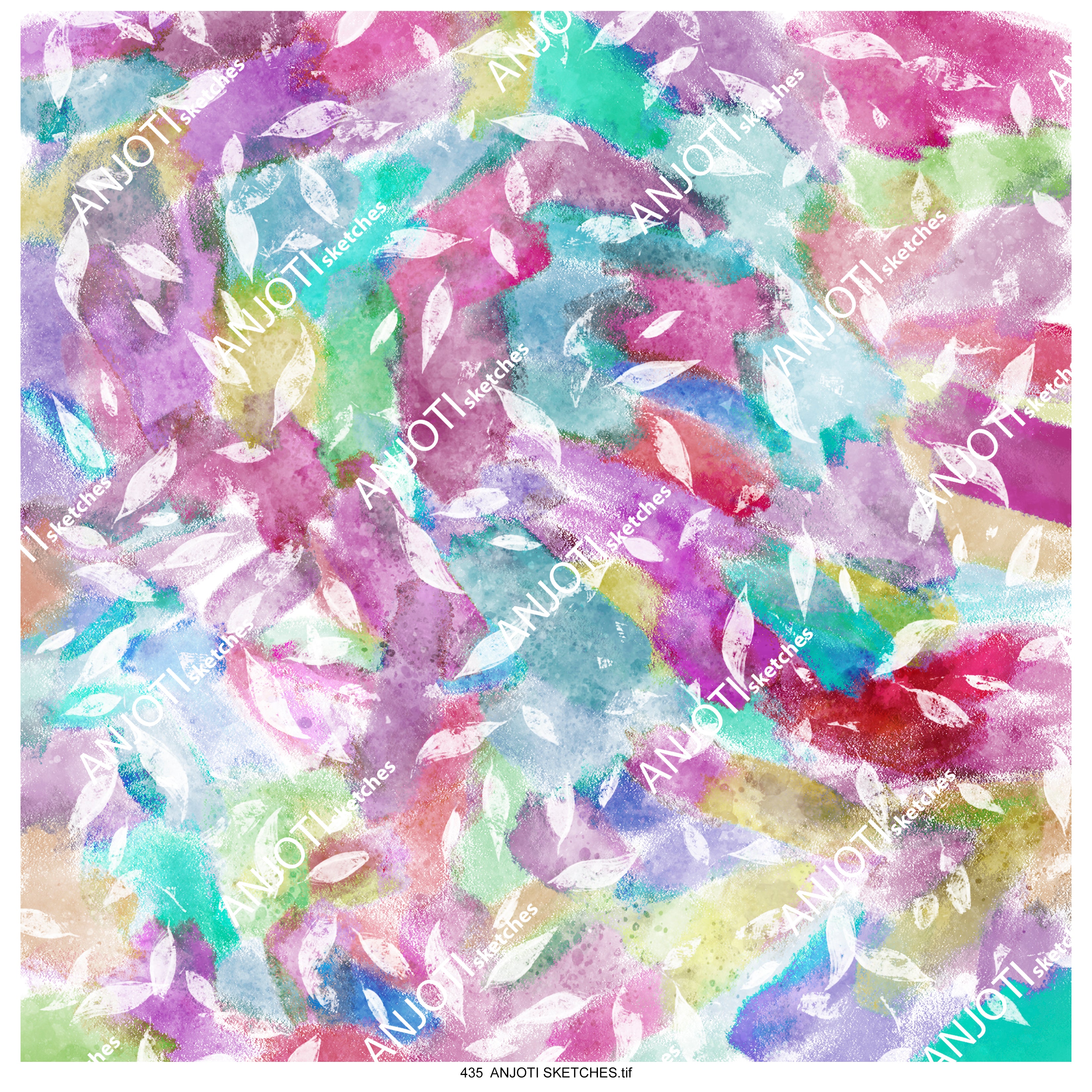 ANJOTI_SKETCHES_435_Discover Modern Abstract Wall Art with Multicolor Textured Background Designs