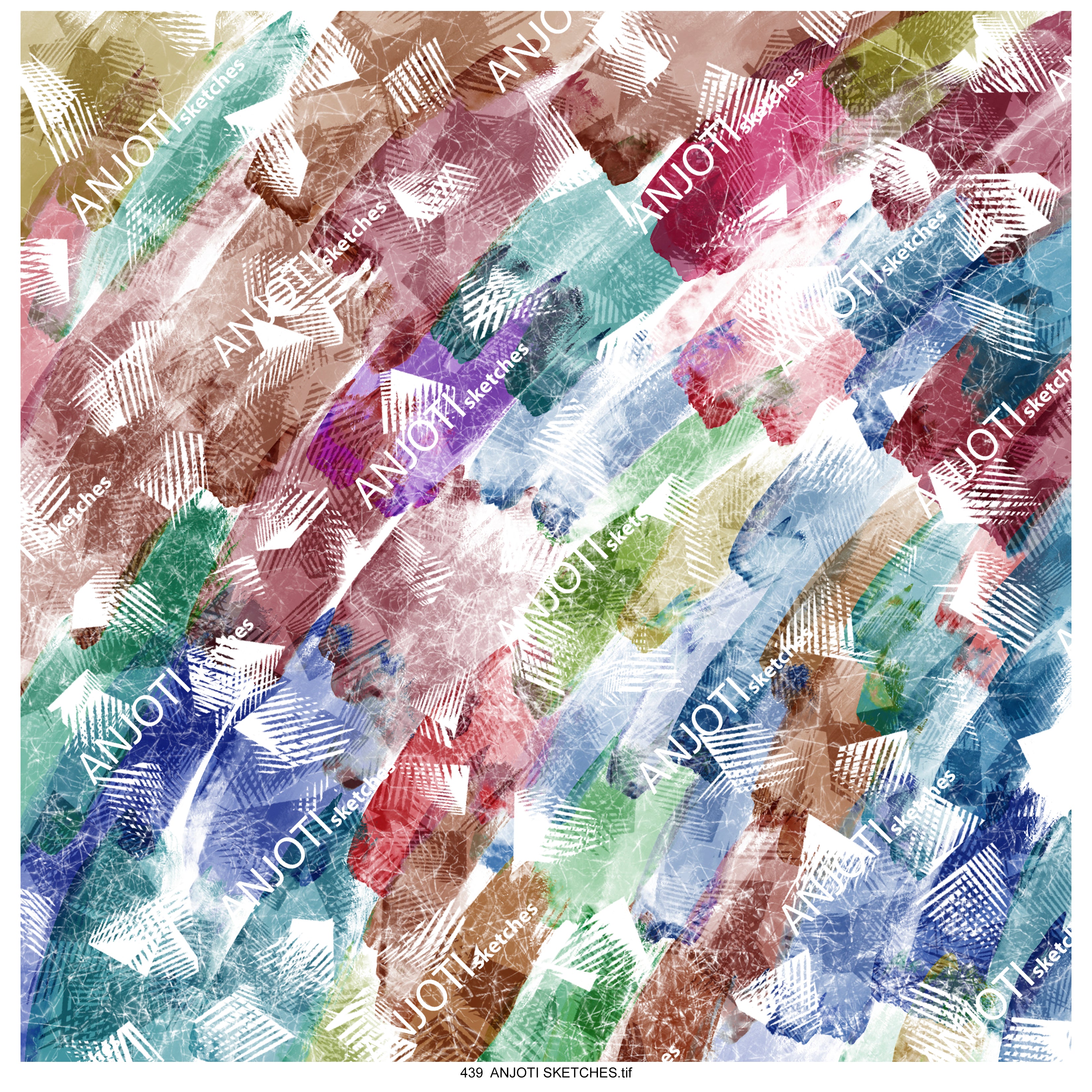 ANJOTI_SKETCHES_439_Add Multicolor Texture Backgrounds to Abstract Wall Art for a Bold Statement