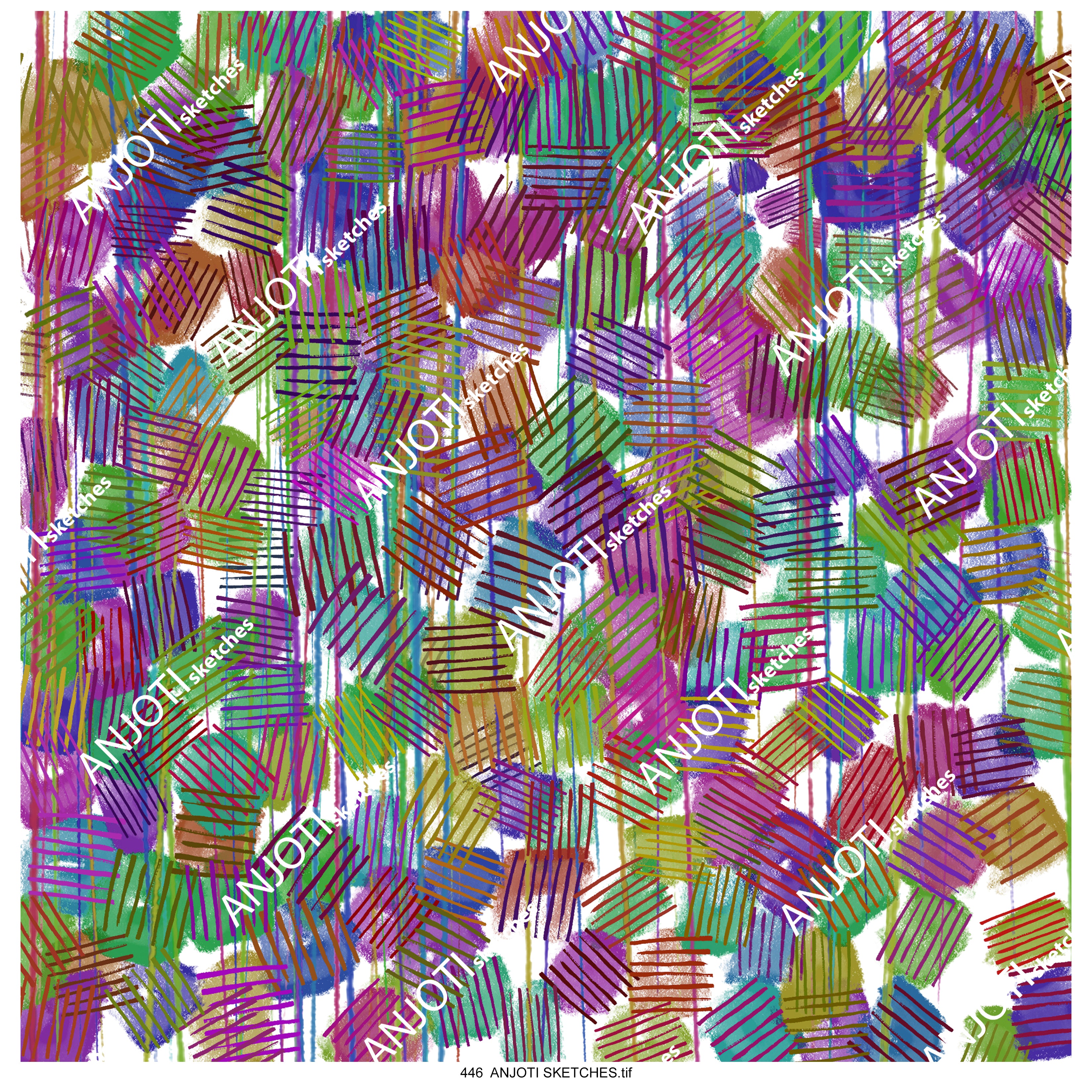 ANJOTI_SKETCHES_446_Enhance Your Space with Multicolor Texture Backgrounds in Abstract Wall Art