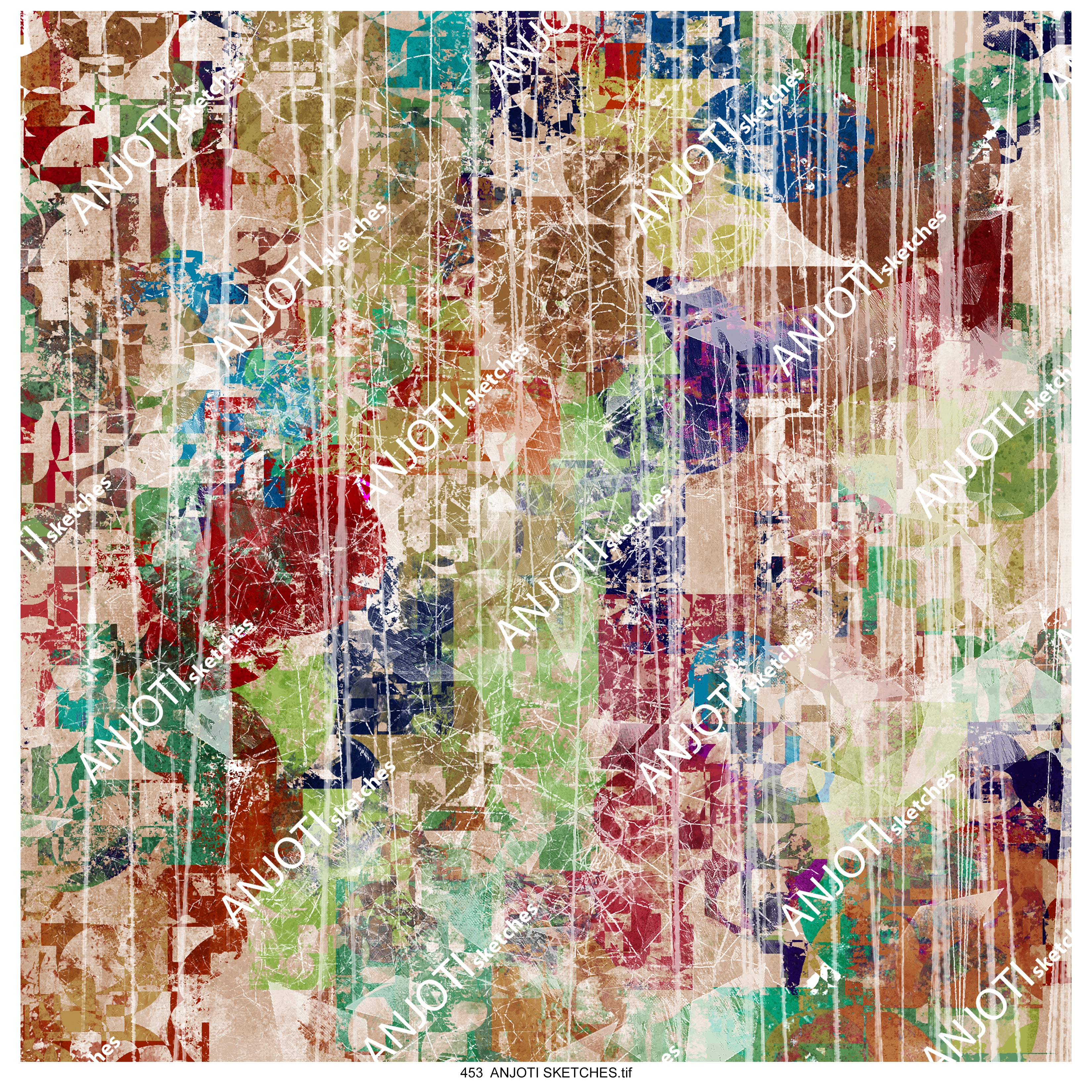 ANJOTI_SKETCHES_453_Brighten Your Walls with Floral and Geometric Abstract Wall Art in Multicolor Textures