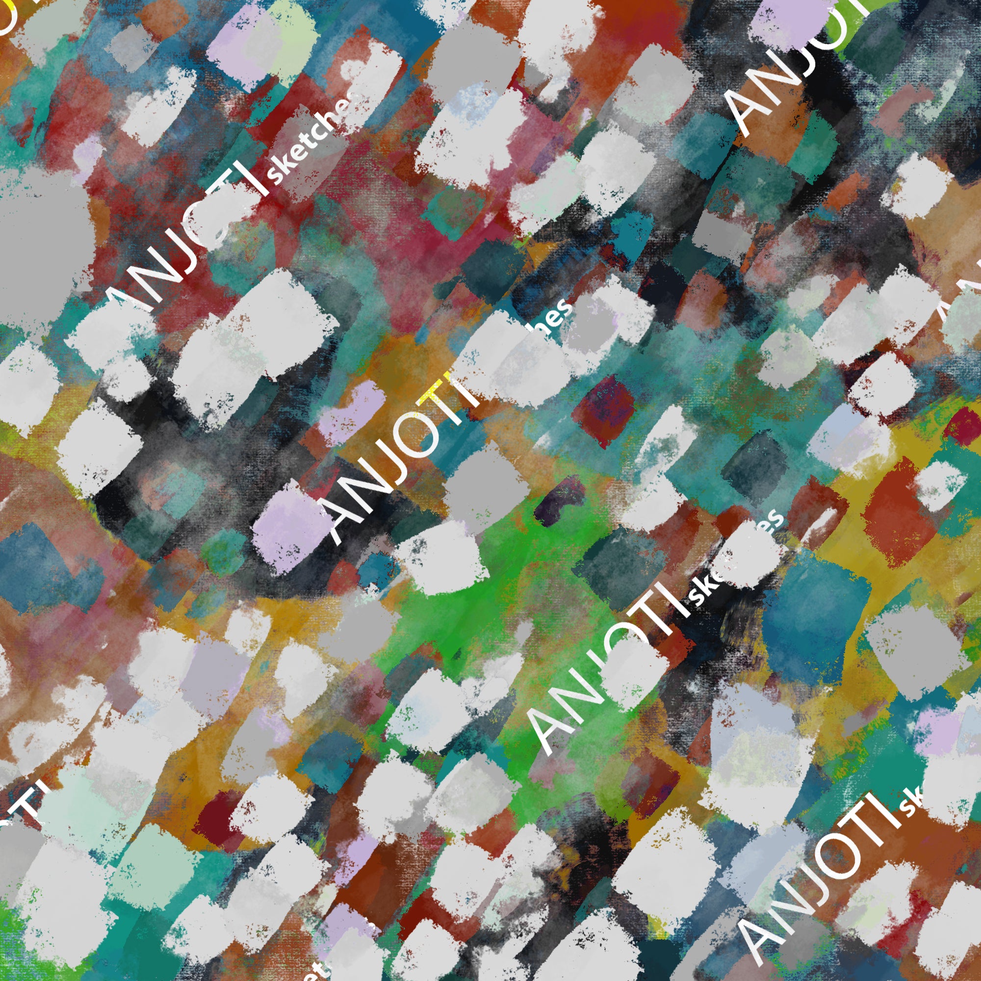 ANJOTI_SKETCHES_472_Inspiring Floral Geometric Abstract Wall Art Ideas with Multicolor Backgrounds