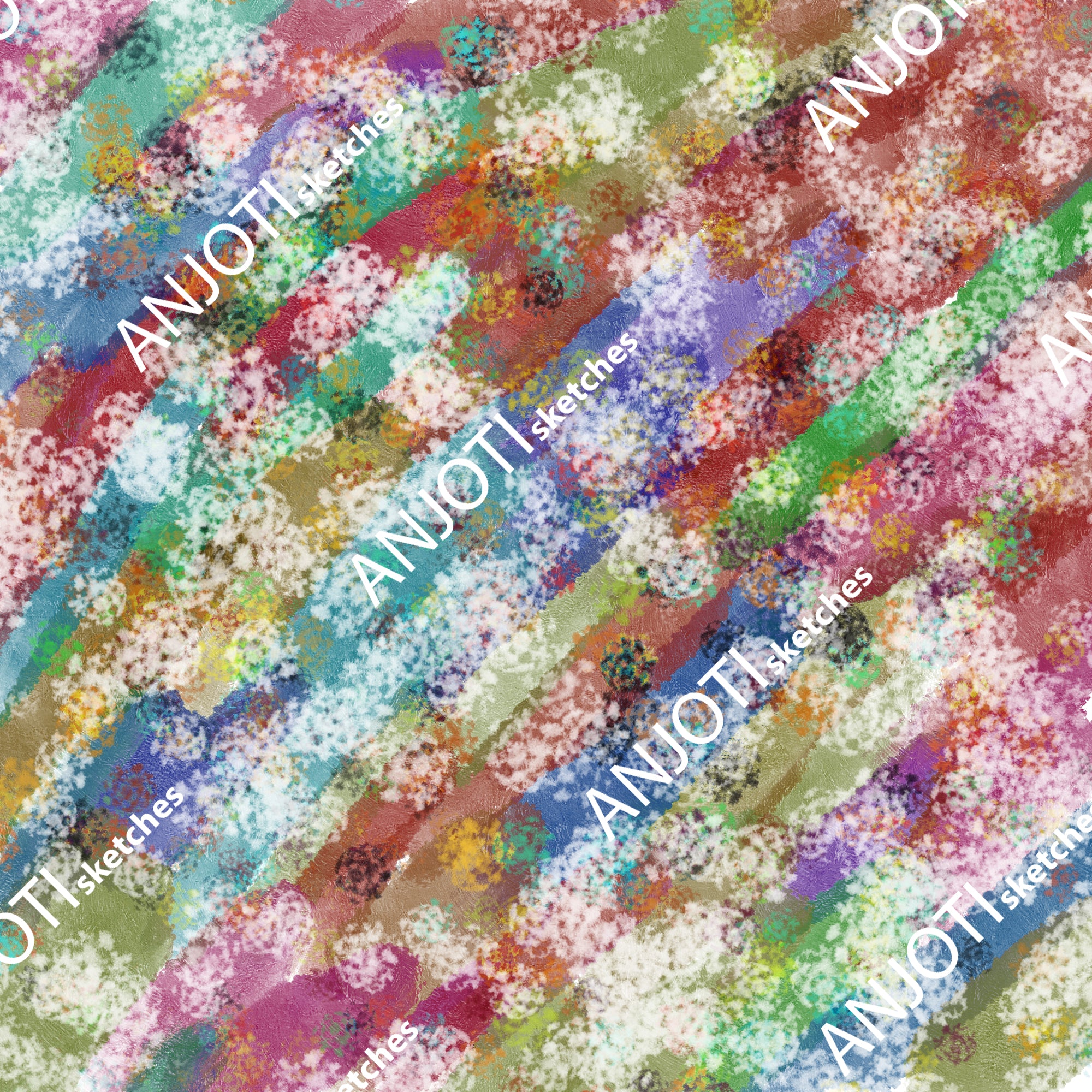 ANJOTI_SKETCHES_486_Abstract Wall Art in Multicolor Floral Geometric Texture Background Effects