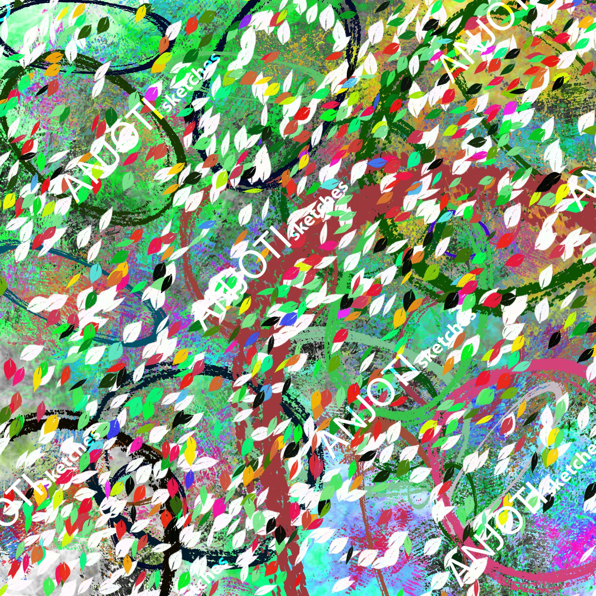 ANJOTI_SKETCHES_514_Fresh Multicolor Texture Background Designs in Modern Abstract Wall Art