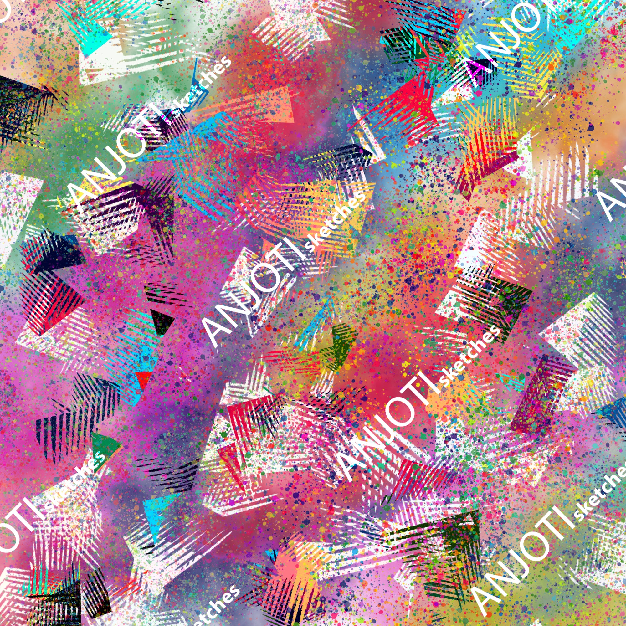 ANJOTI_SKETCHES_516_Multicolor Texture Effect Abstract Wall Art Ideas to Transform Any Space