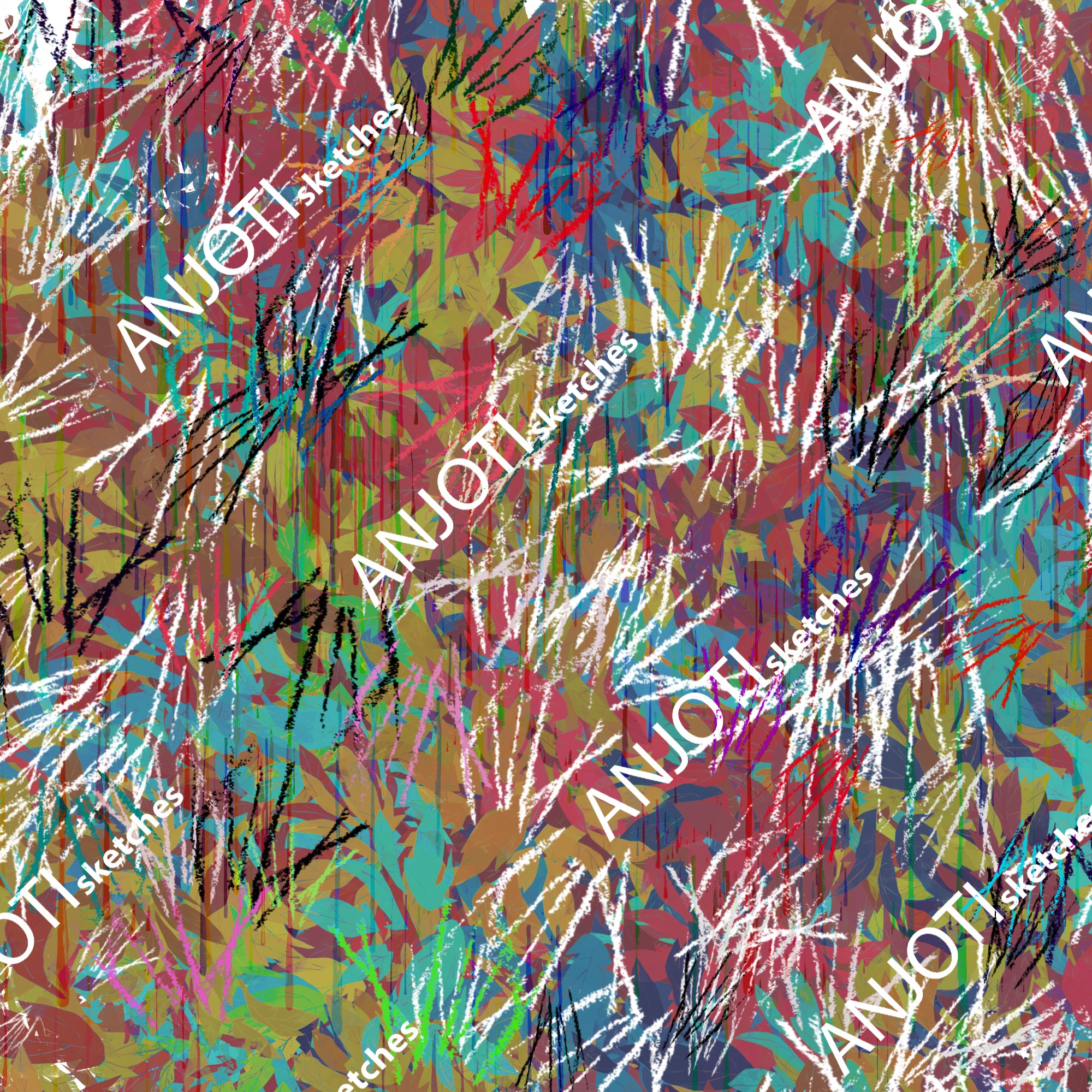 ANJOTI_SKETCHES_519_ Modern Multicolor Abstract Wall Art with Stunning Texture Effect Backgrounds