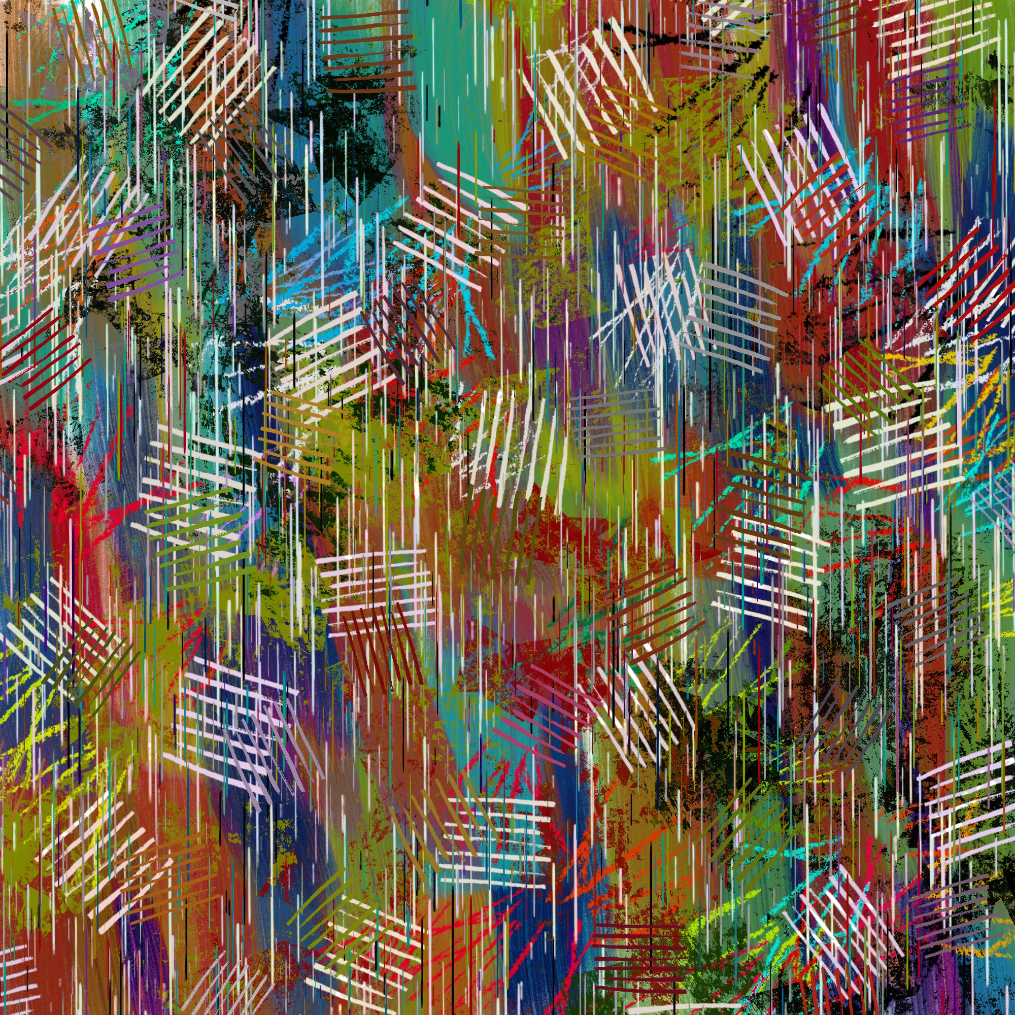 ANJOTI_SKETCHES_529_Abstract Wall Art in Multicolor Textures for a Creative Background Effect