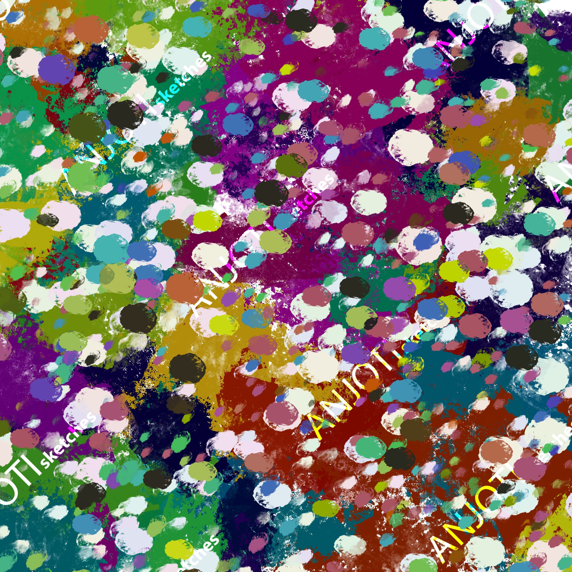 ANJOTI_SKETCHES_544_Unique Multicolor Texture Background Abstract Wall Art for Your Decor