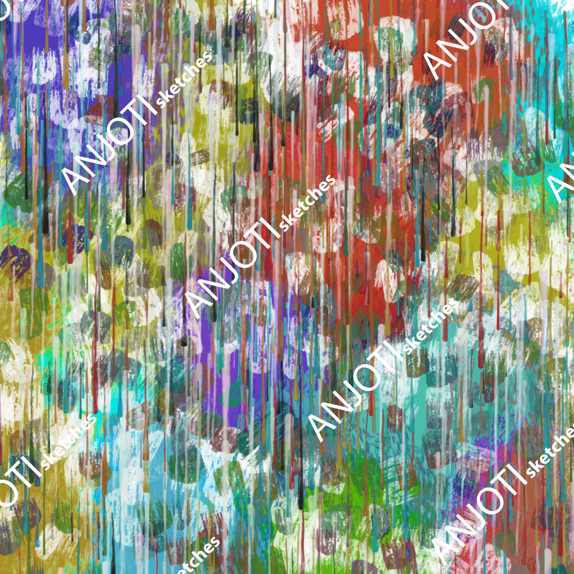 ANJOTI_SKETCHES_549_Abstract Wall Art with Vibrant Multicolor Texture Background Effects