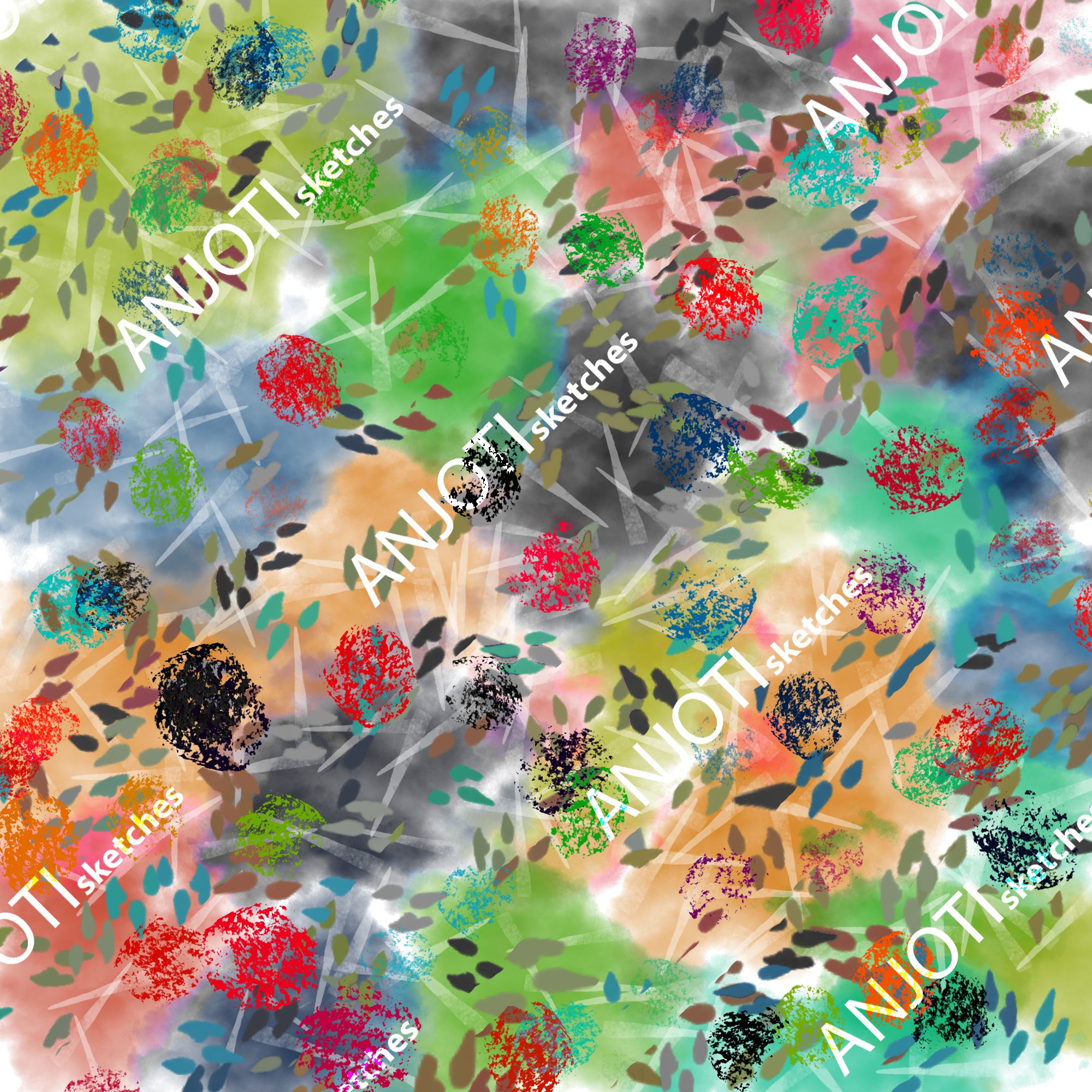 ANJOTI_SKETCHES_617_ Inspiring Multicolor Abstract Wall Art Ideas with Unique Texture Background Effects
