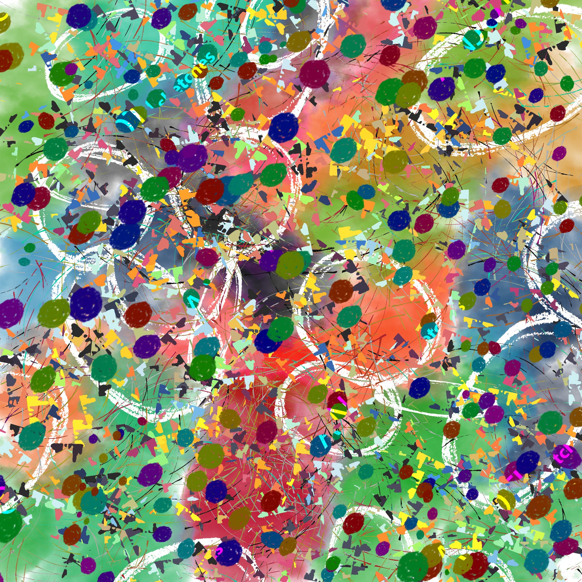 ANJOTI_SKETCHES_626_Abstract Wall Art with Texture Effect Backgrounds in Vibrant Multicolor Designs