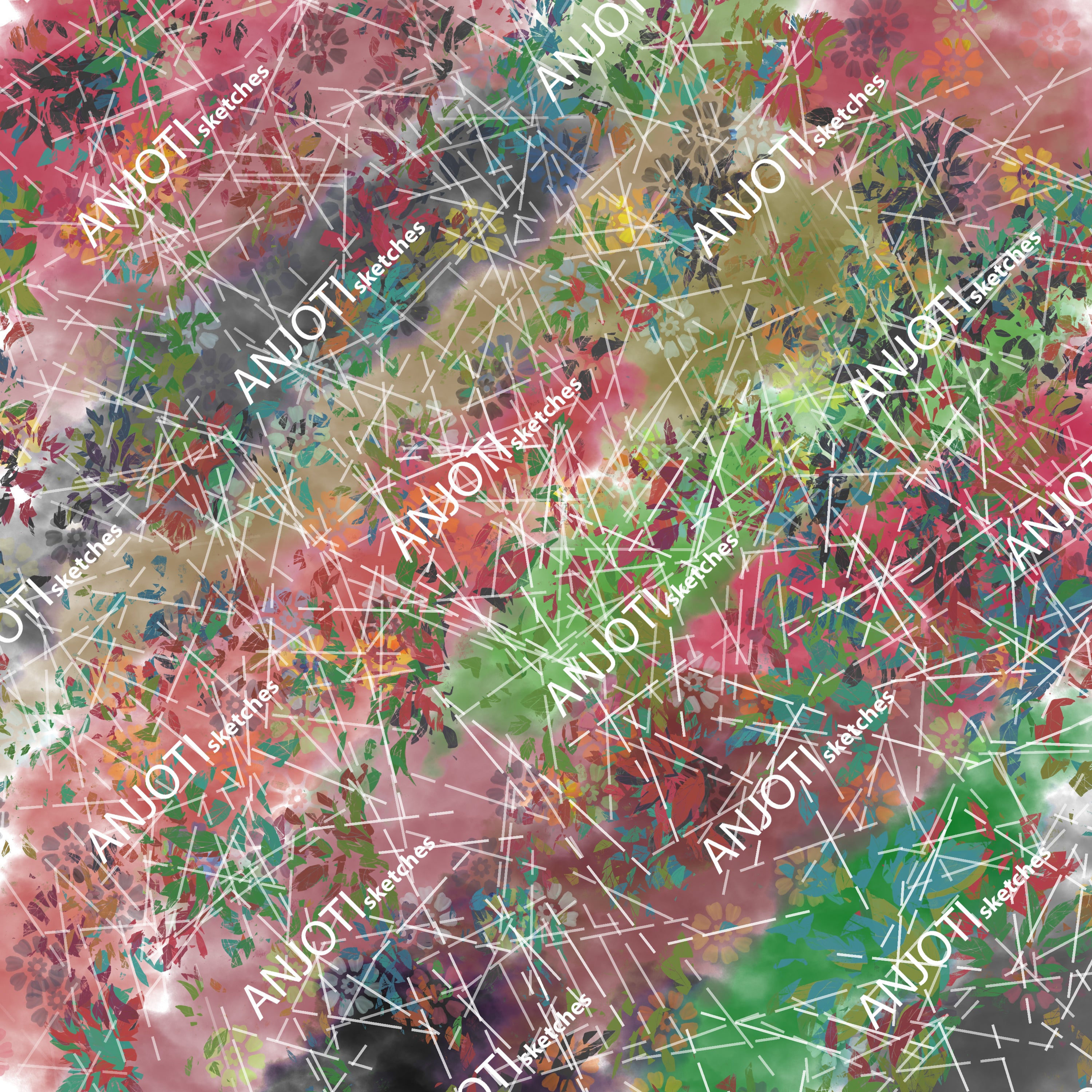 ANJOTI_SKETCHES_633_Unique Multicolor Texture Effect Backgrounds in Artistic Abstract Wall Art