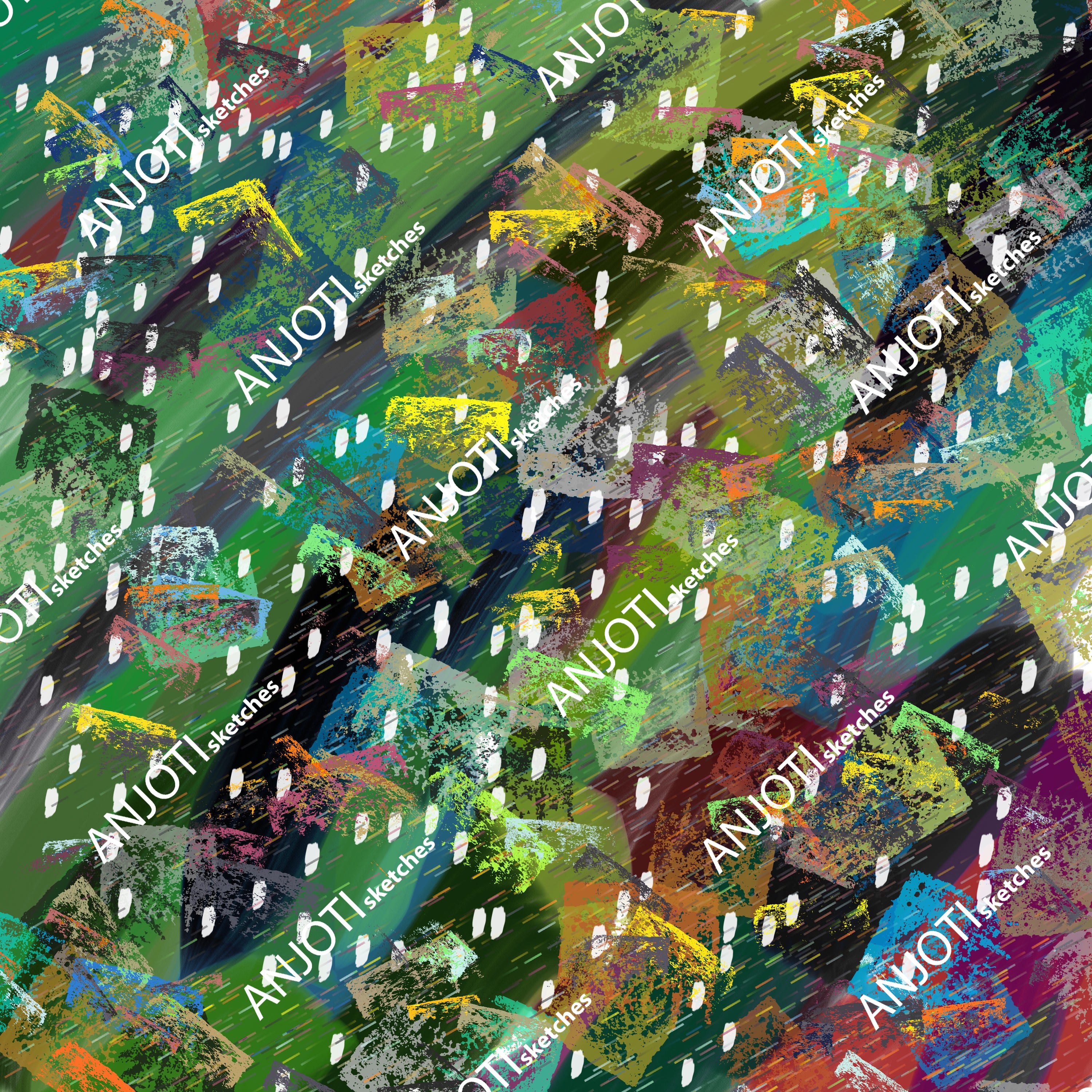 ANJOTI_SKETCHES_647_Abstract Wall Art in Multicolor Texture Backgrounds for Stylish Home Decor