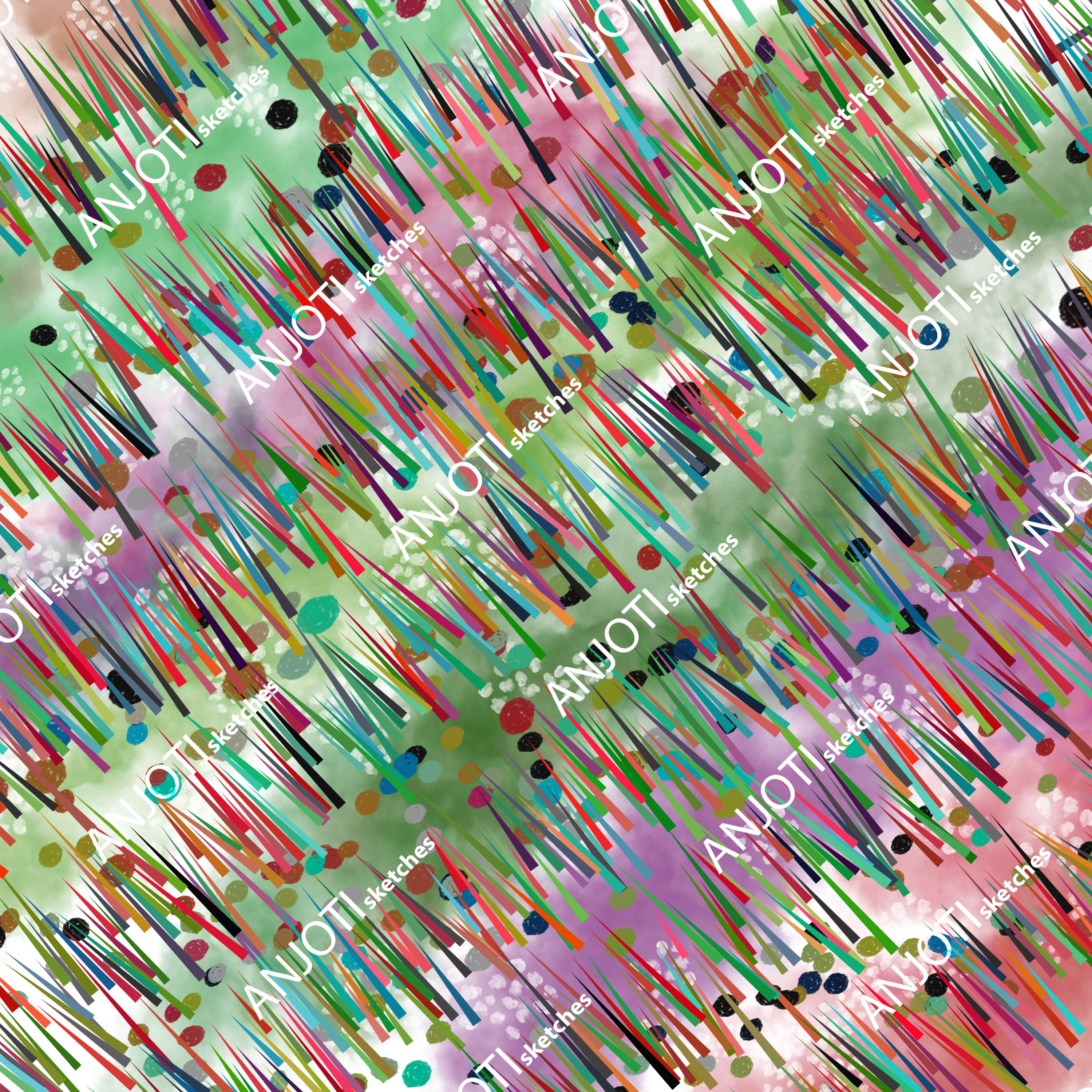 ANJOTI_SKETCHES_672_Inspiring Floral Geometric Abstract Wall Art Ideas with Multicolor Backgrounds