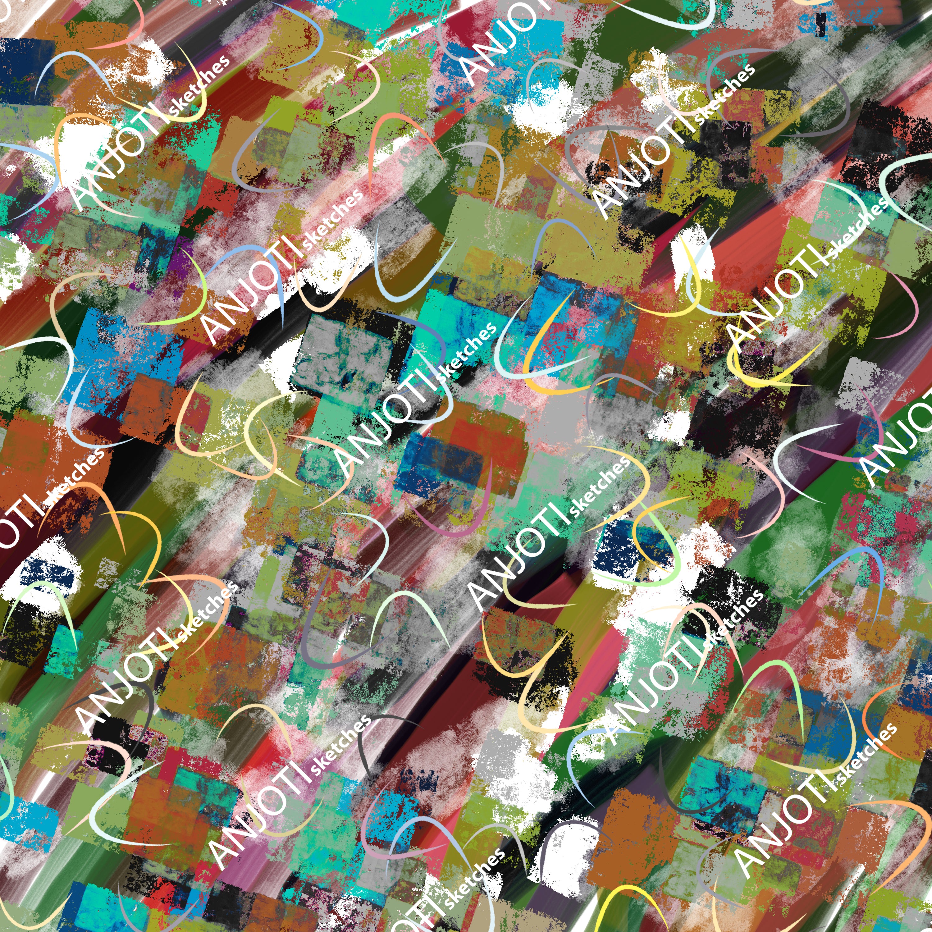 ANJOTI_SKETCHES_675_Add Unique Floral and Geometric Abstract Wall Art with Multicolor Textures