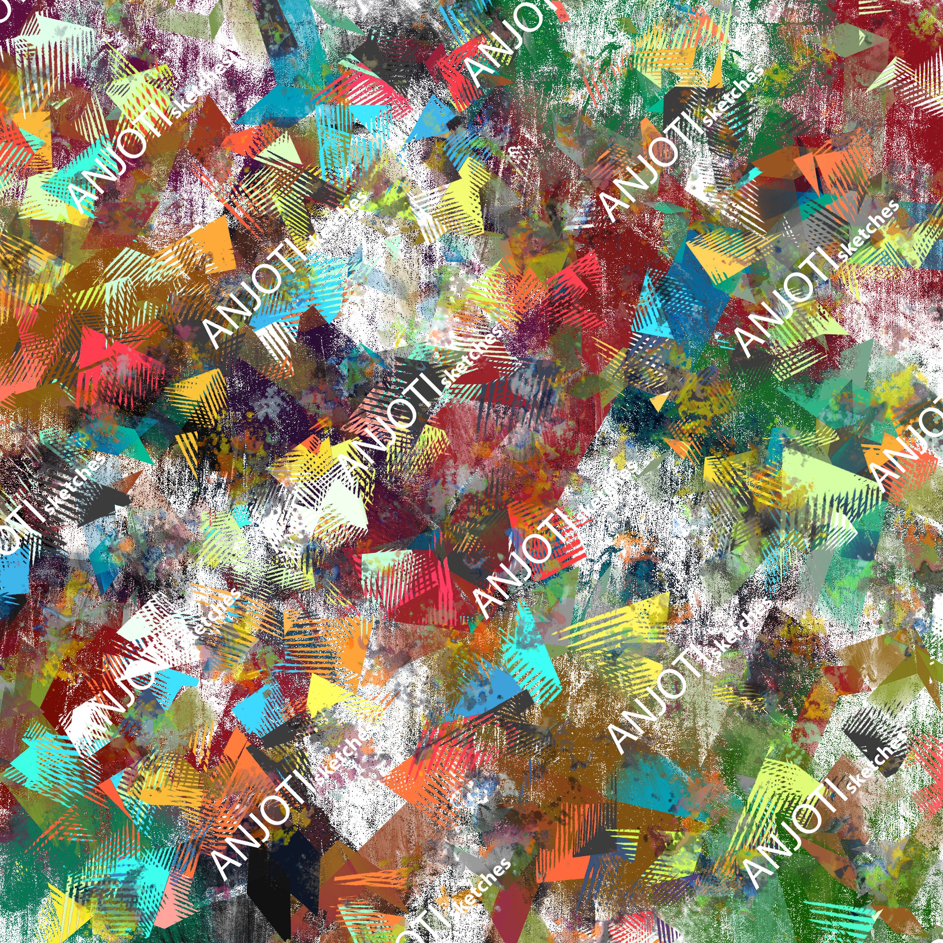 ANJOTI_SKETCHES_707_Multicolor Abstract Wall Art for Every Room with Beautiful Texture Effect Background Designs