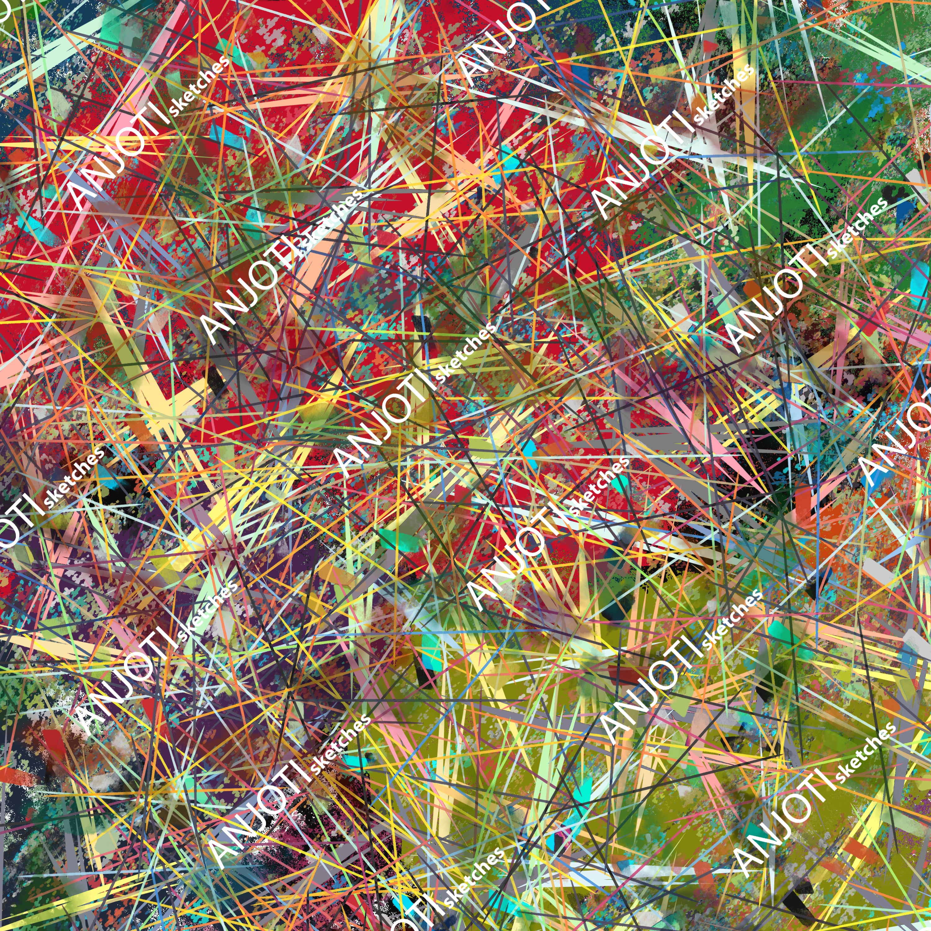 ANJOTI_SKETCHES_708_ Brighten Your Home with Abstract Wall Art in Bold Multicolor Texture Background Effects