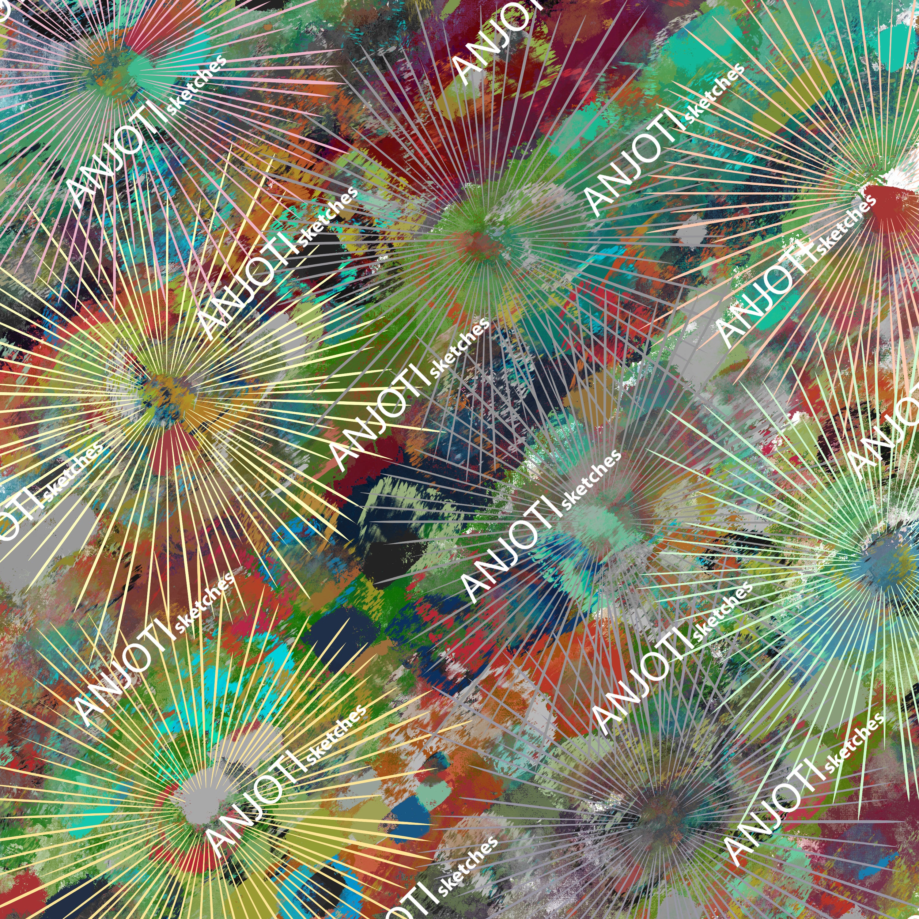 ANJOTI_SKETCHES_725_ Multicolor Texture Background Ideas in Unique Abstract Wall Art for Home