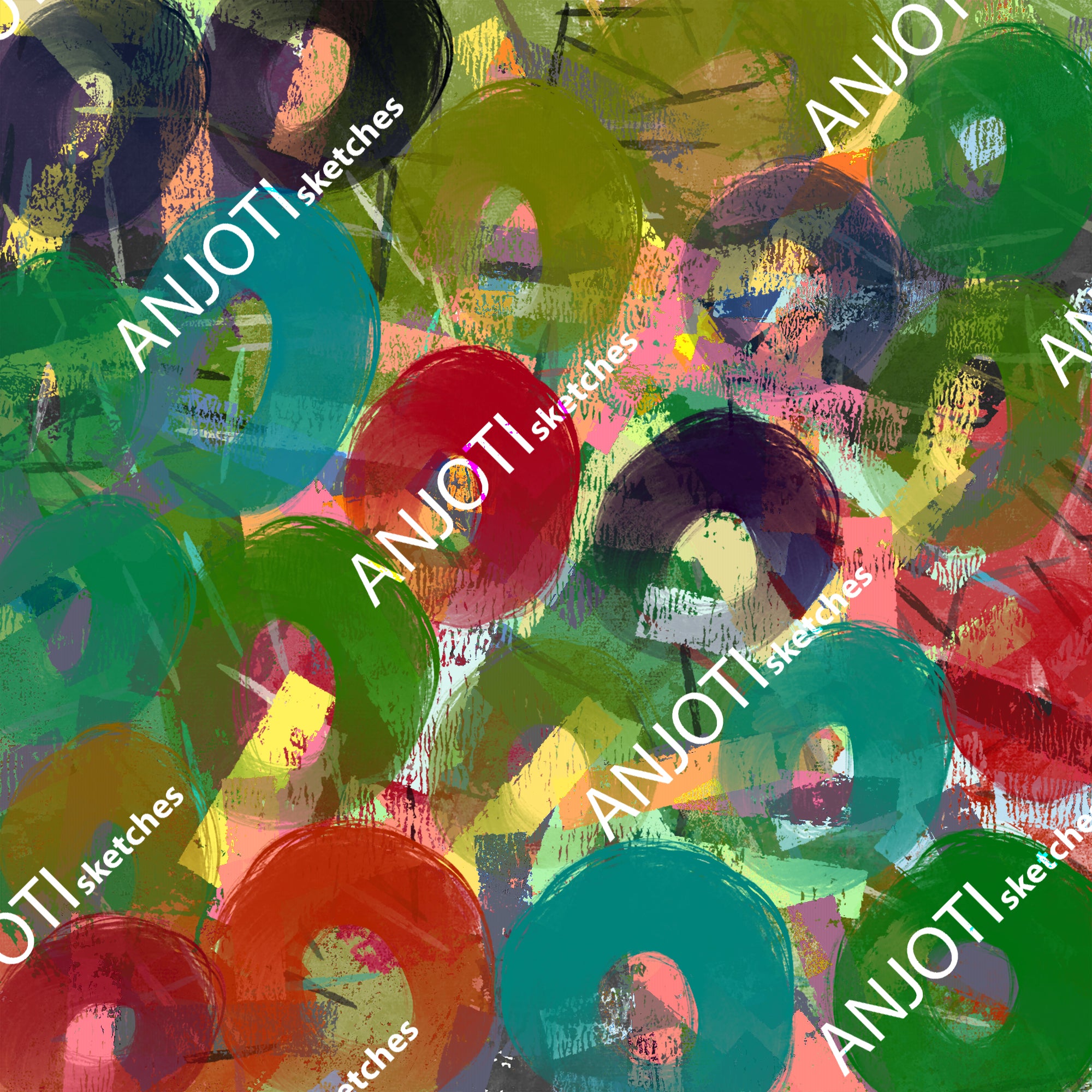 ANJOTI_SKETCHES_731_Multicolor Abstract Wall Art with Textured Backgrounds for a Bold Look
