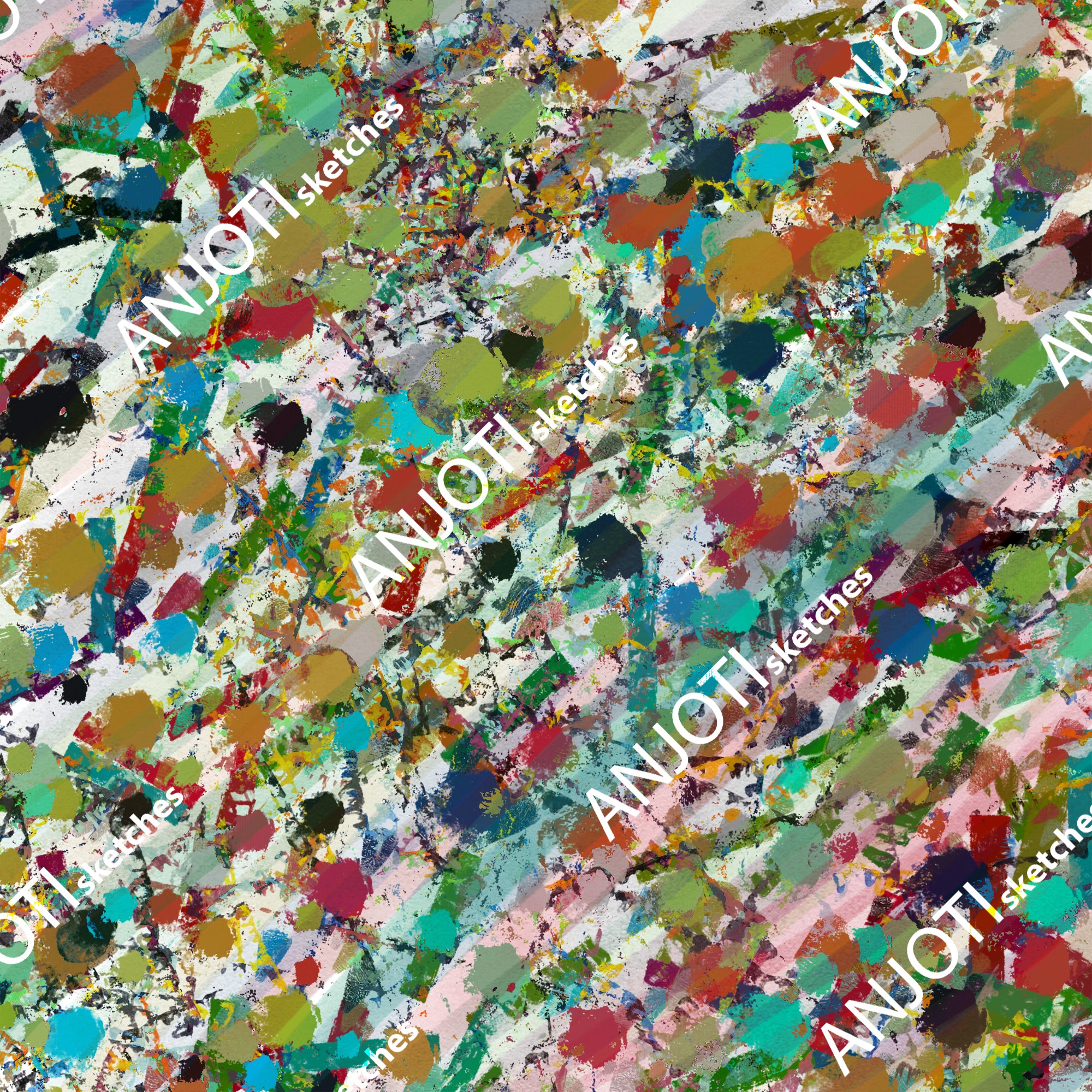 ANJOTI_SKETCHES_735_Discover Modern Abstract Wall Art with Multicolor Textured Background Designs