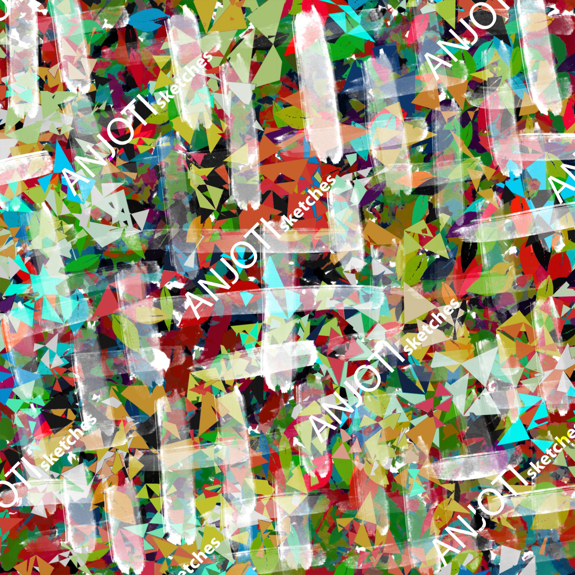 ANJOTI_SKETCHES_739_Add Multicolor Texture Backgrounds to Abstract Wall Art for a Bold Statement