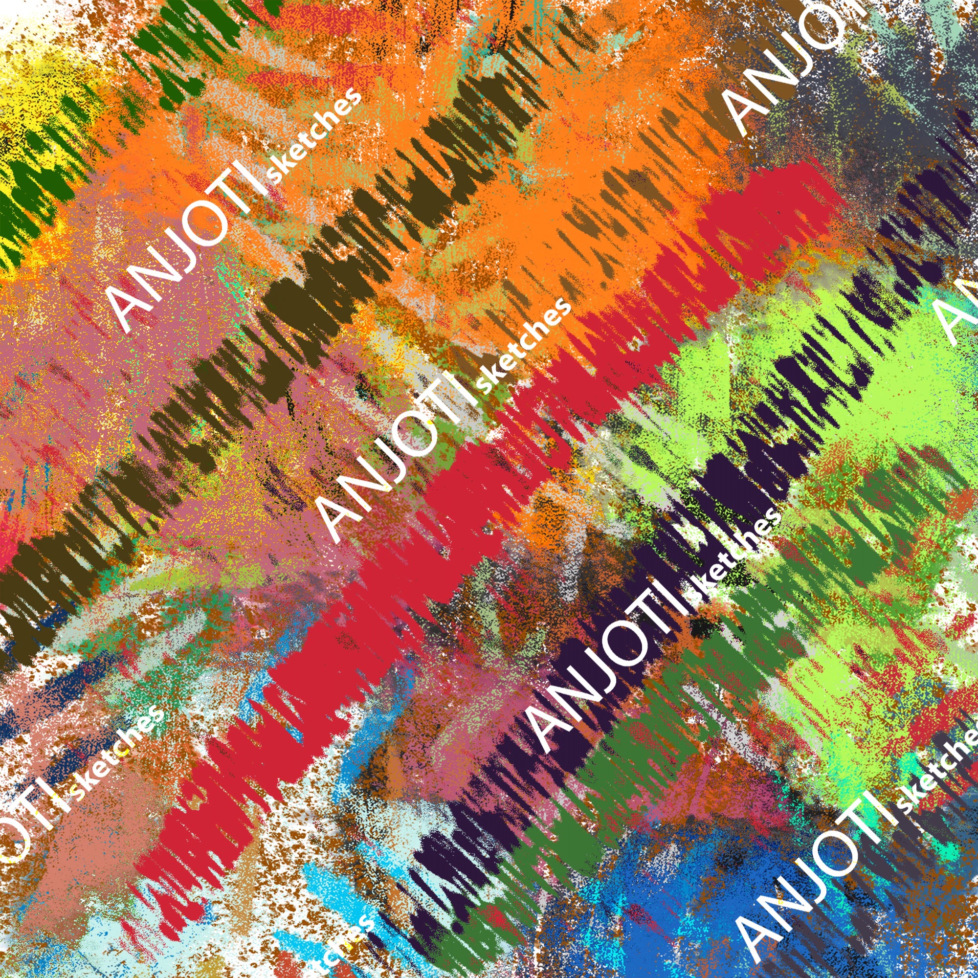 ANJOTI_SKETCHES_742_Create a Bold Look with Multicolor Texture Effect Background Abstract Wall Art