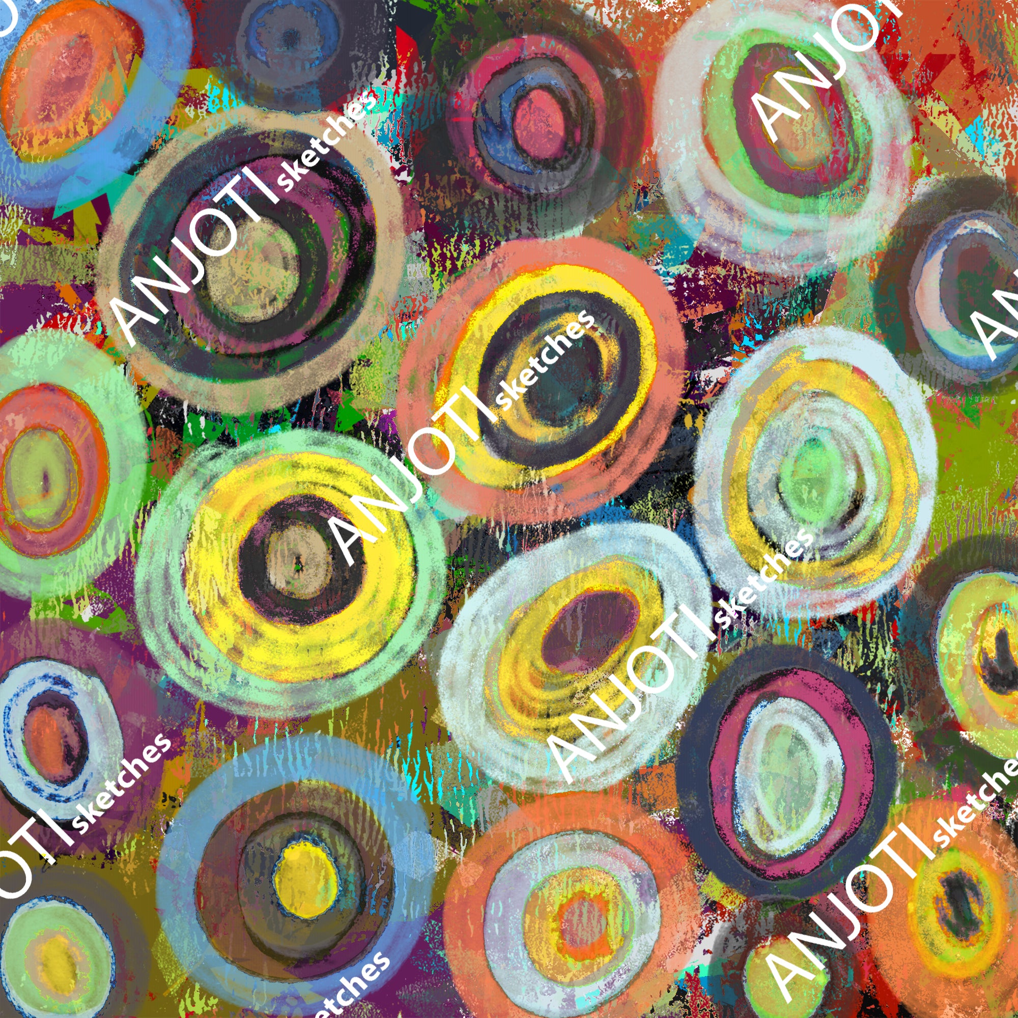 ANJOTI_SKETCHES_745_Multicolor Texture Backgrounds in Modern Abstract Wall Art for a Fresh Look