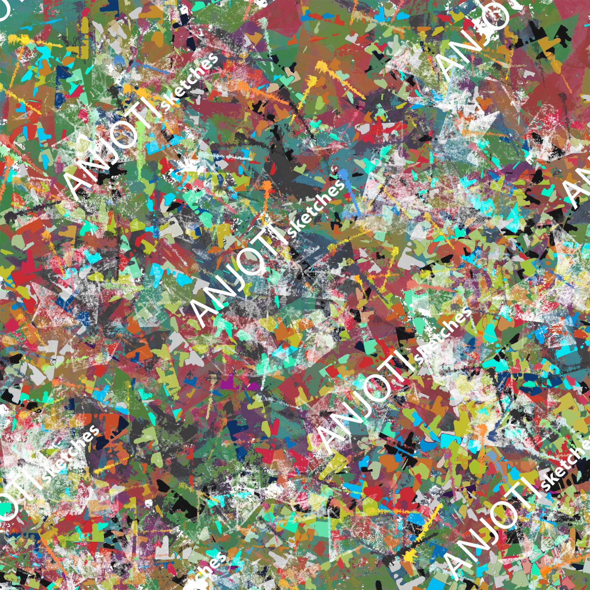 ANJOTI_SKETCHES_749_Abstract Wall Art with Vibrant Multicolor Texture Background Effects