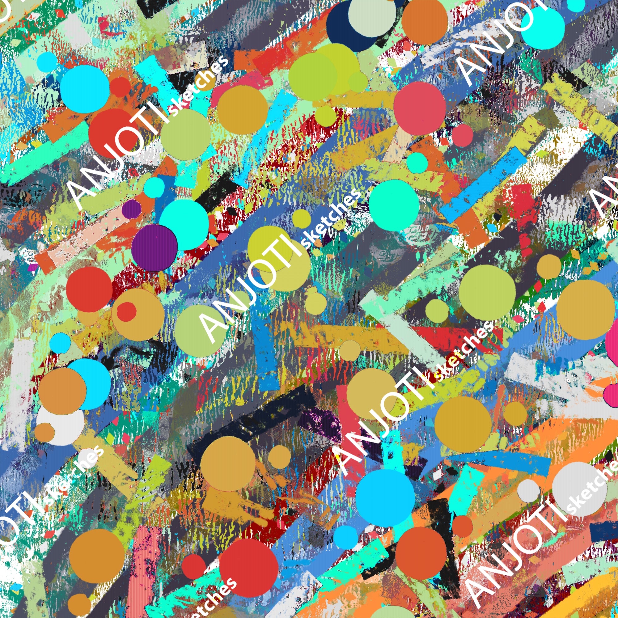 ANJOTI_SKETCHES_753_Brighten Your Walls with Floral and Geometric Abstract Wall Art in Multicolor Textures