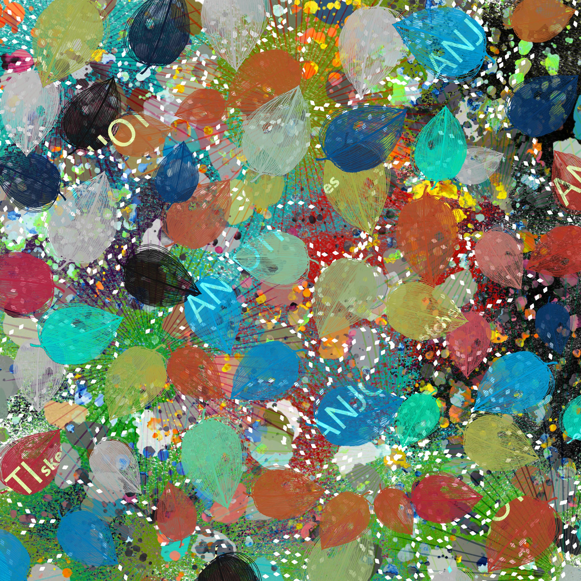 ANJOTI_SKETCHES_768_Unique Floral and Geometric Abstract Wall Art with Bold Texture Backgrounds