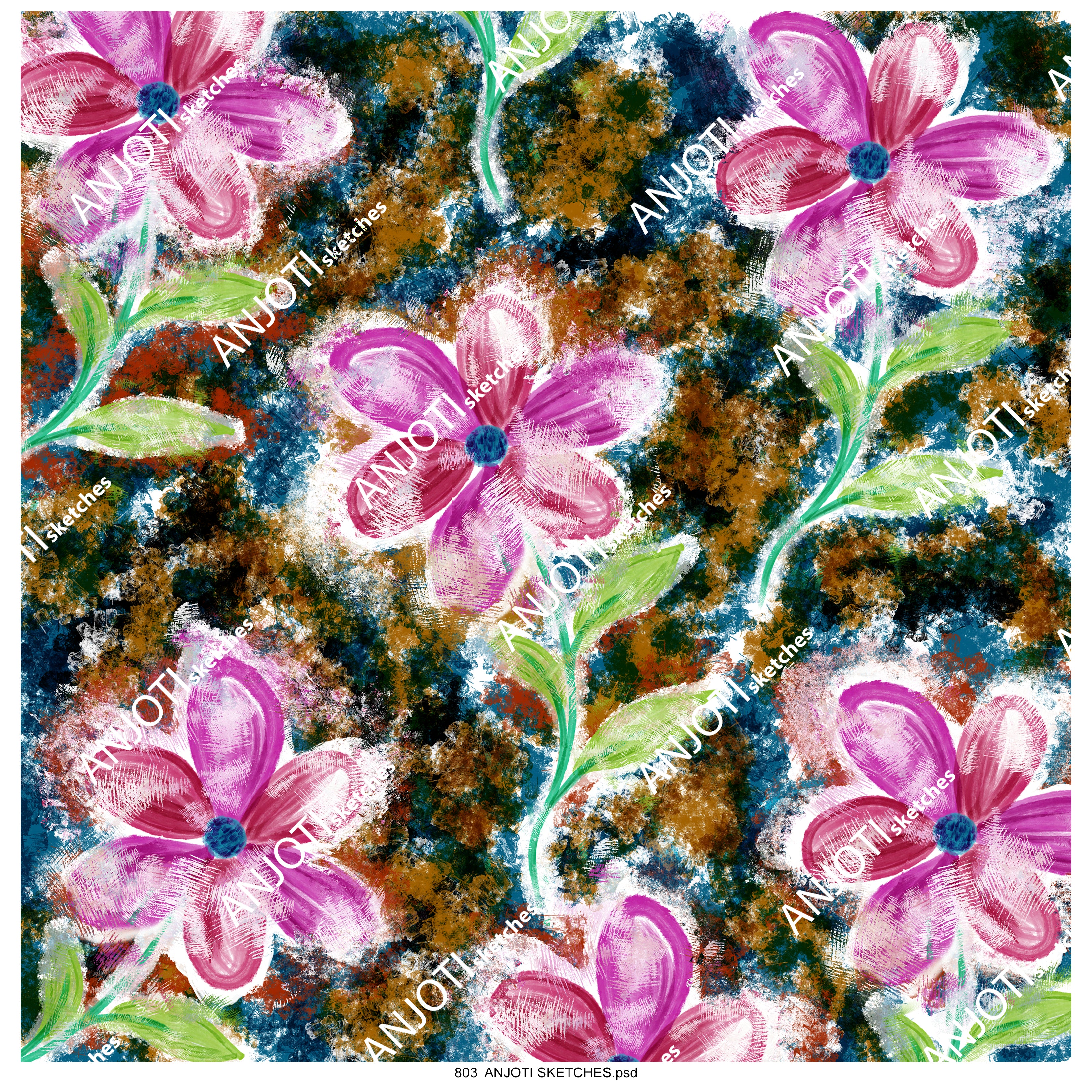 ANJOTI_SKETCHES_803_Abstract loose water color Graphics modern stain acrylic paint Elements  Art Prints Pattern Wallpaper illustrations design for SUMMER fashion fancy ENGLISH  colors shades,