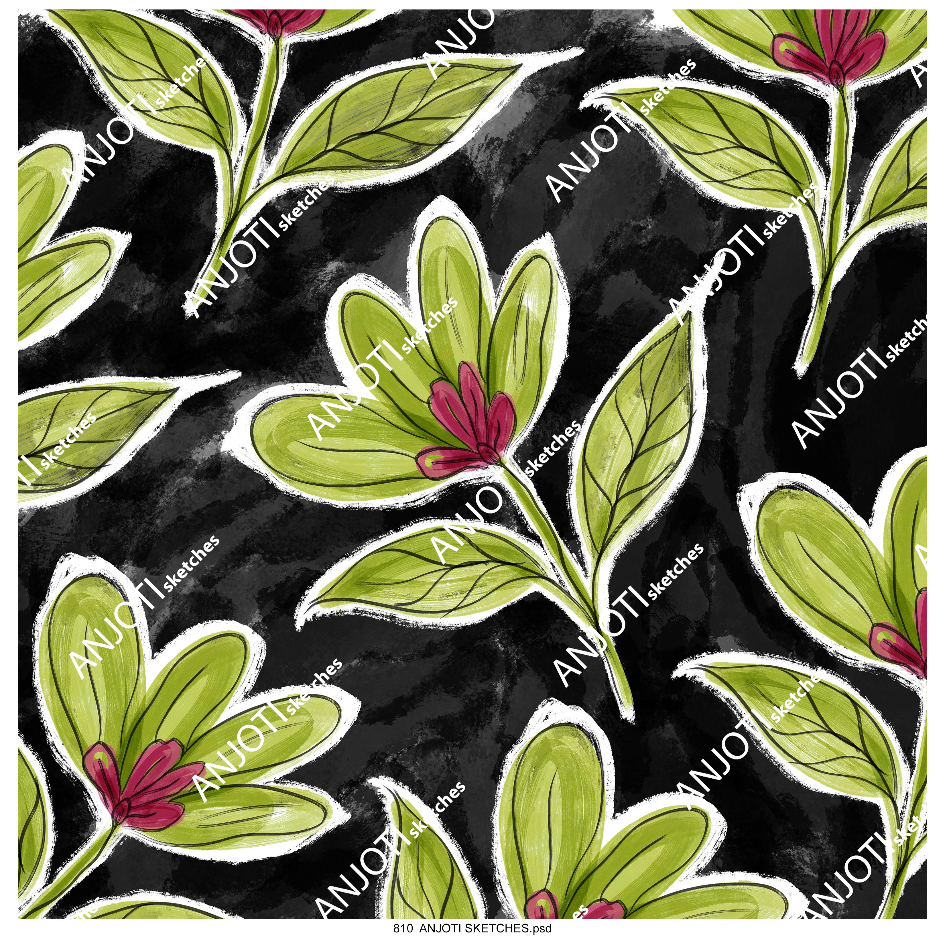 ANJOTI_SKETCHES_810_Abstract Wall Art with Multicolor Texture Backgrounds to Revamp Your Home Decor