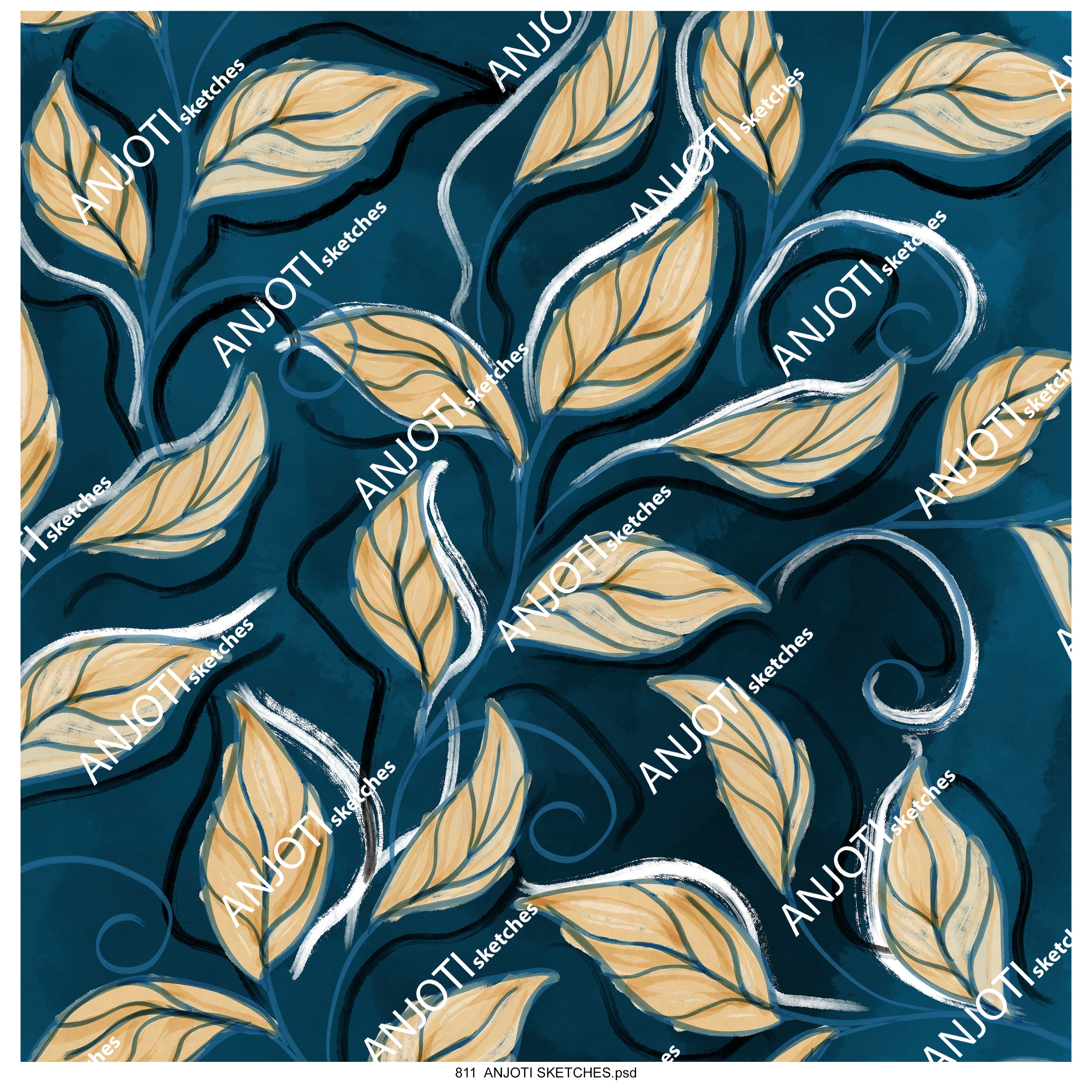 ANJOTI_SKETCHES_811_Unique Abstract Wall Art in Vibrant Multicolor Texture Effect Background Designs