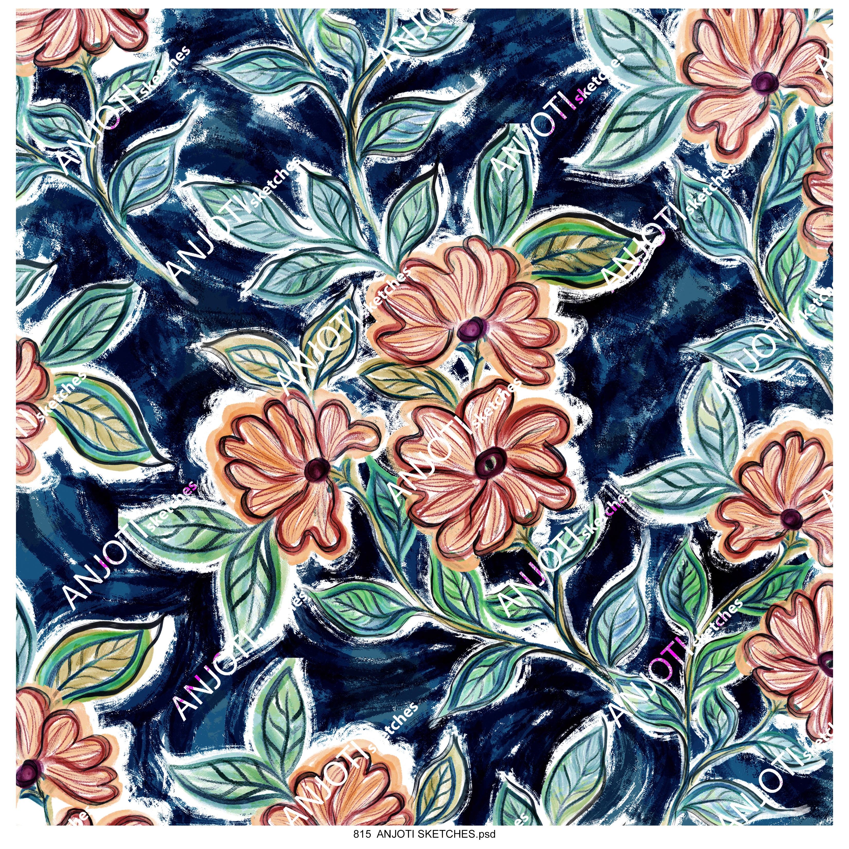 ANJOTI_SKETCHES_815_Explore Abstract Wall Art with Multicolor Texture Backgrounds for Modern Interiors