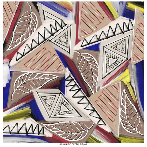 AnjotiSketches 01_Discover Multicolor Abstract Wall Art Ideas with Unique Texture Effect Background Designs