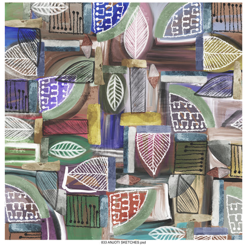 AnjotiSketches 01_Discover Multicolor Abstract Wall Art Ideas with Unique Texture Effect Background Designs