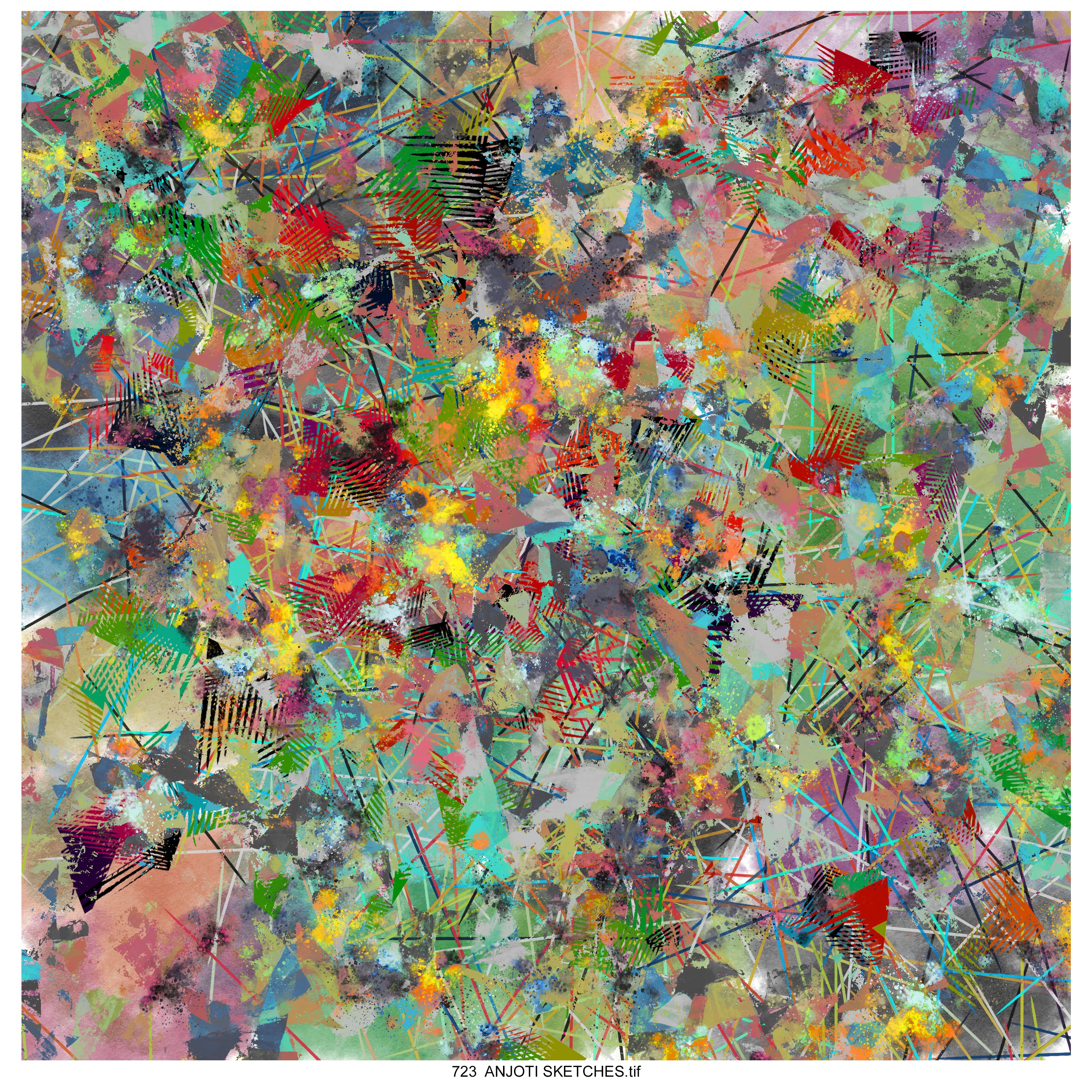 AnjotiSketches 10_Multicolor Abstract Wall Art for Every Room with Beautiful Texture Effect Background Designs