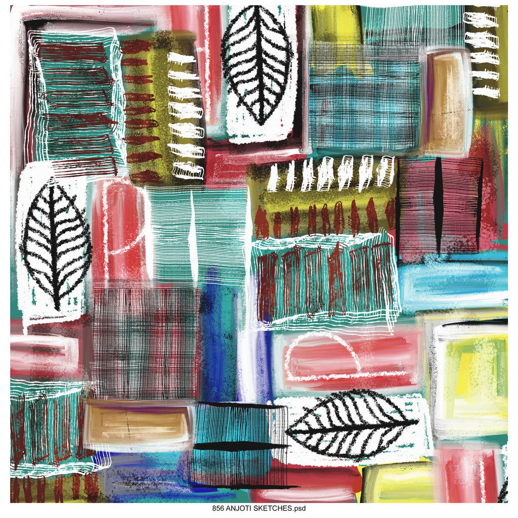 AnjotiSketches 07_Modern Abstract Wall Art for Home Decor Featuring Multicolor Texture Background Effects