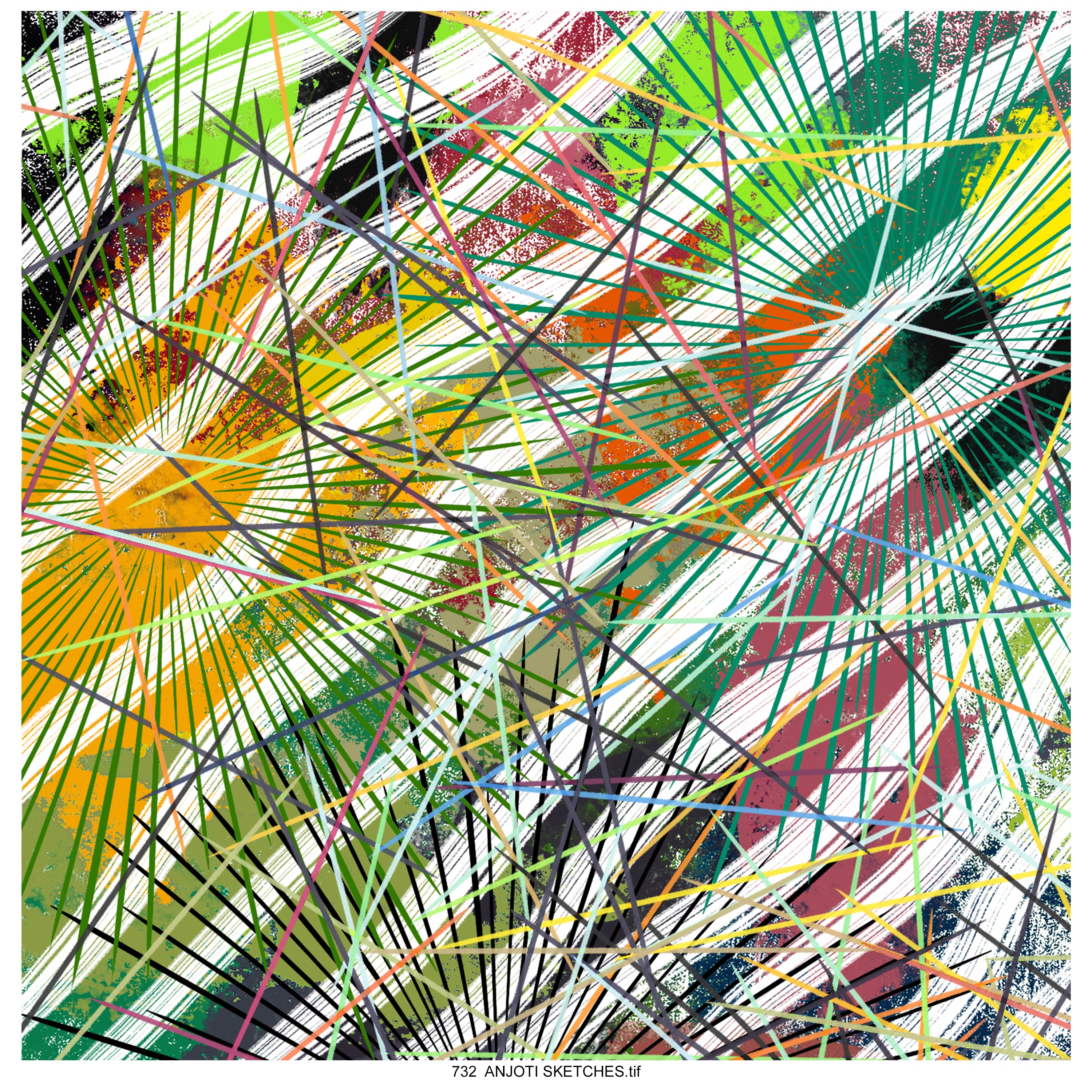 AnjotiSketches 09_ Artistic Multicolor Abstract Wall Art Ideas with Stunning Texture Effect Backgrounds