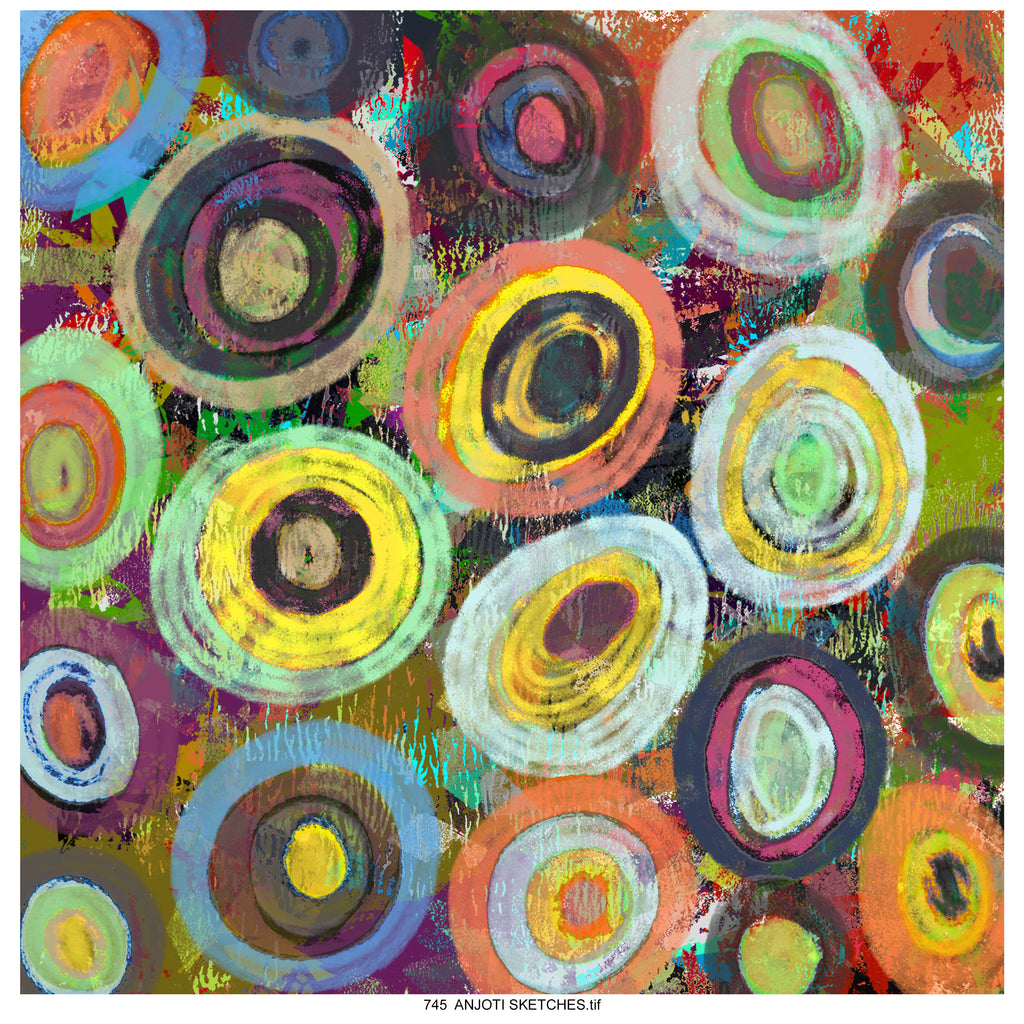 AnjotiSketches 10_Multicolor Abstract Wall Art for Every Room with Beautiful Texture Effect Background Designs