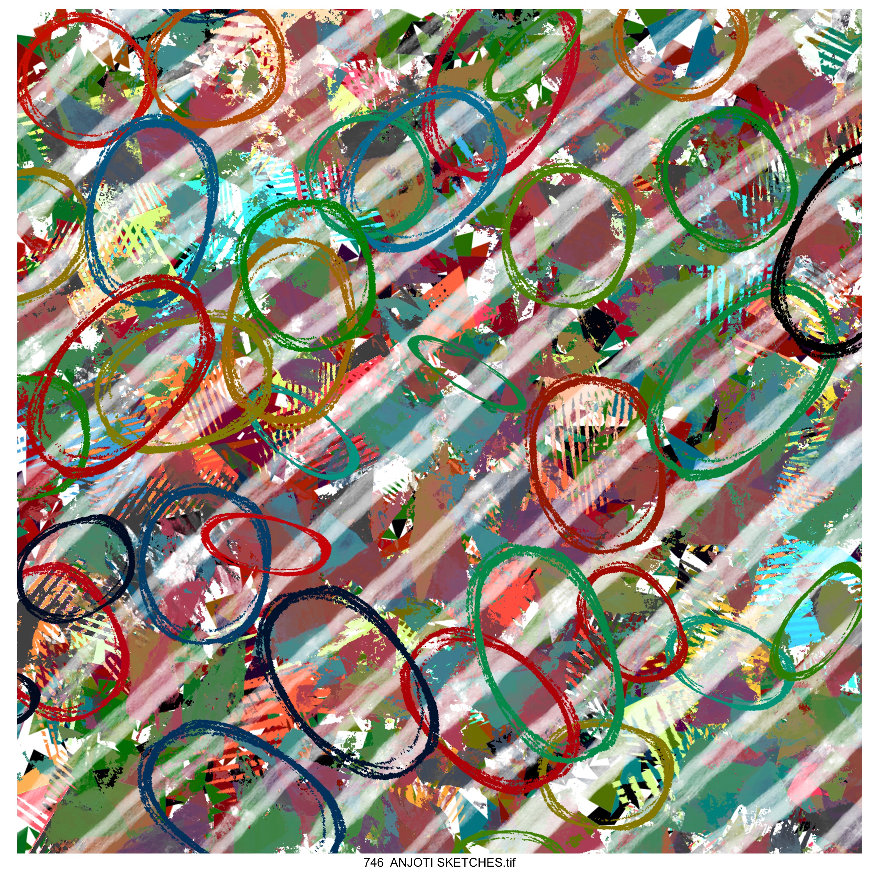 AnjotiSketches 09_ Artistic Multicolor Abstract Wall Art Ideas with Stunning Texture Effect Backgrounds