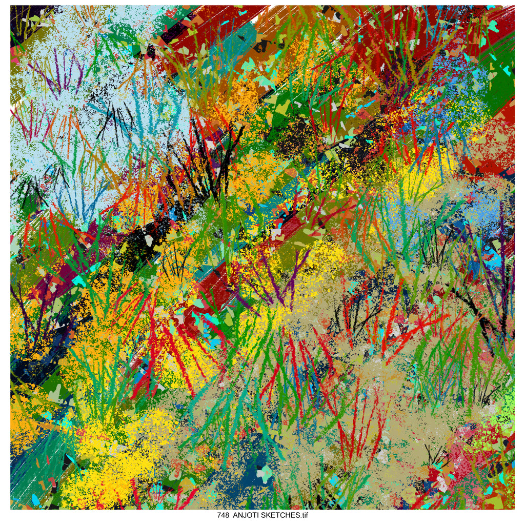 AnjotiSketches 10_Multicolor Abstract Wall Art for Every Room with Beautiful Texture Effect Background Designs