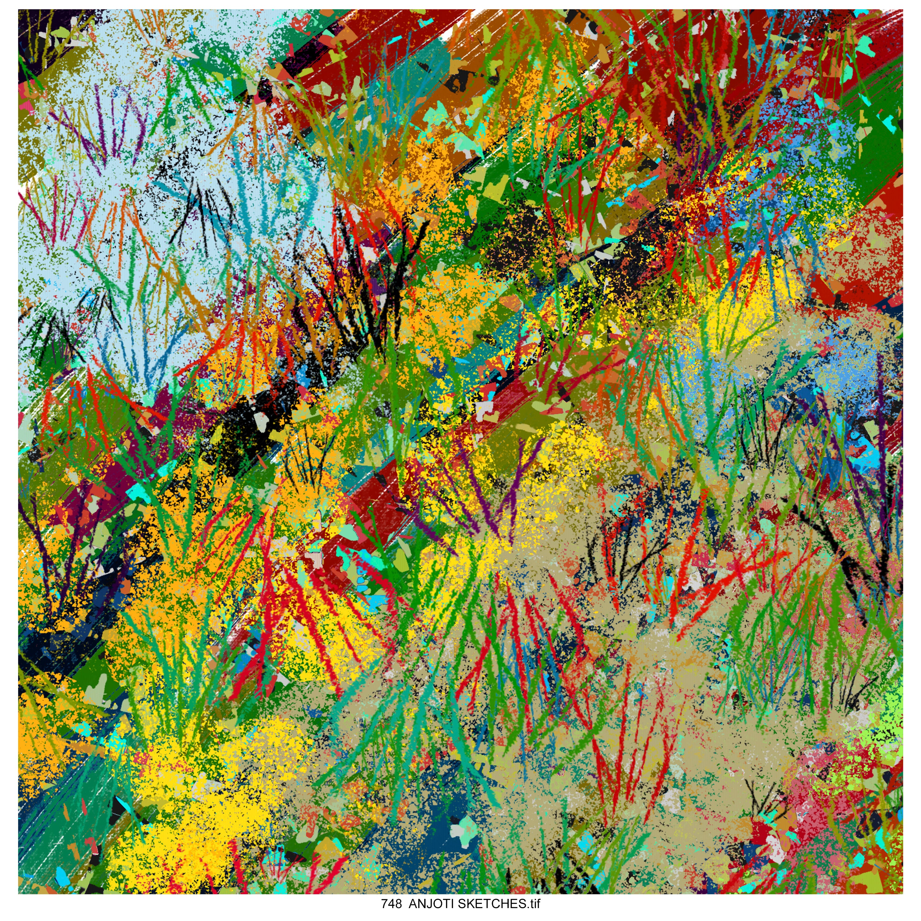 AnjotiSketches 10_Multicolor Abstract Wall Art for Every Room with Beautiful Texture Effect Background Designs