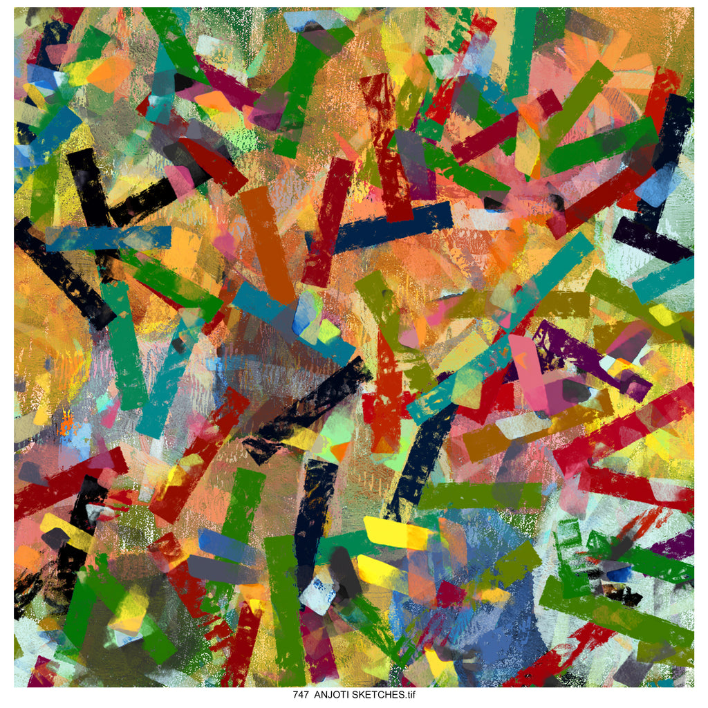 AnjotiSketches 09_ Artistic Multicolor Abstract Wall Art Ideas with Stunning Texture Effect Backgrounds