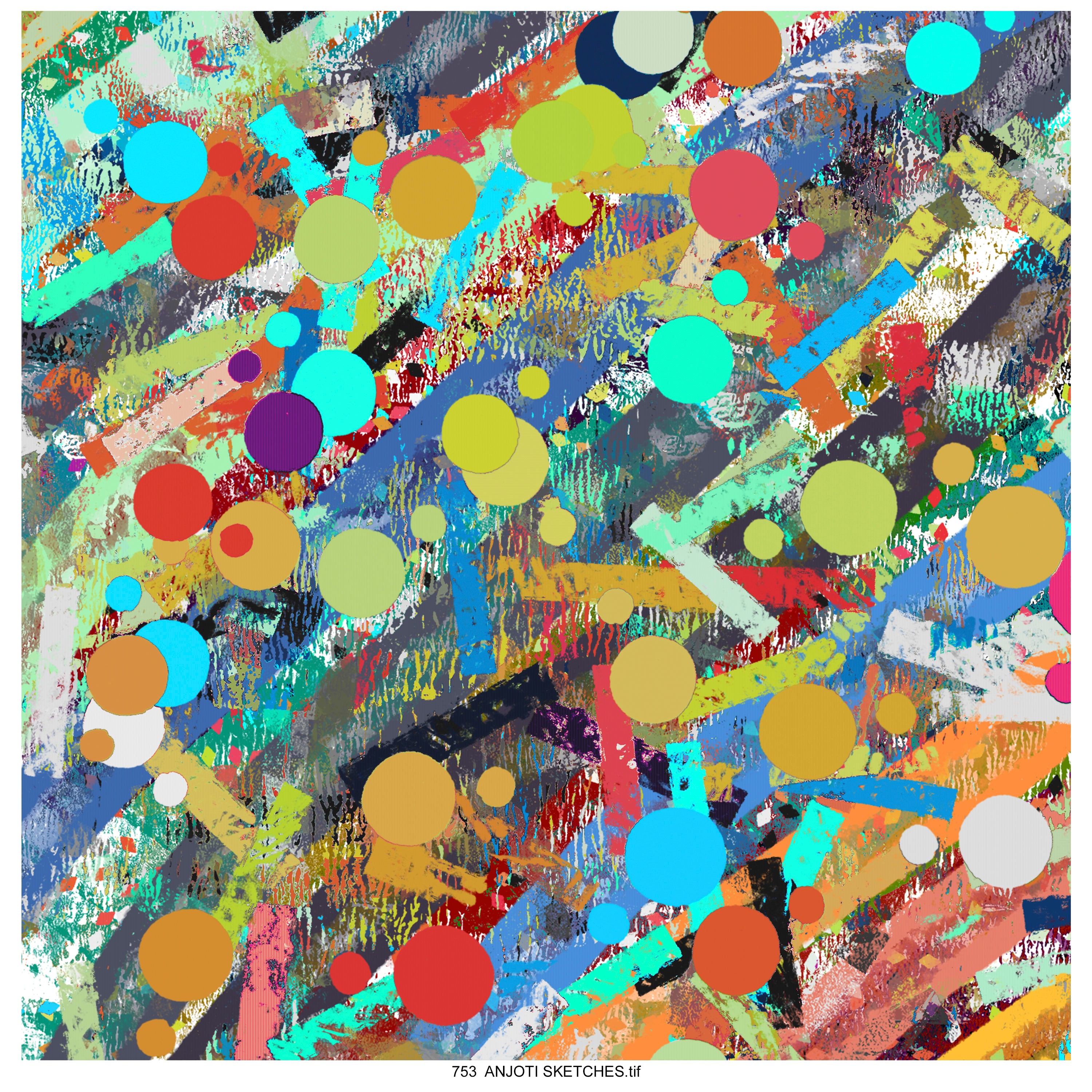 AnjotiSketches 10_Multicolor Abstract Wall Art for Every Room with Beautiful Texture Effect Background Designs