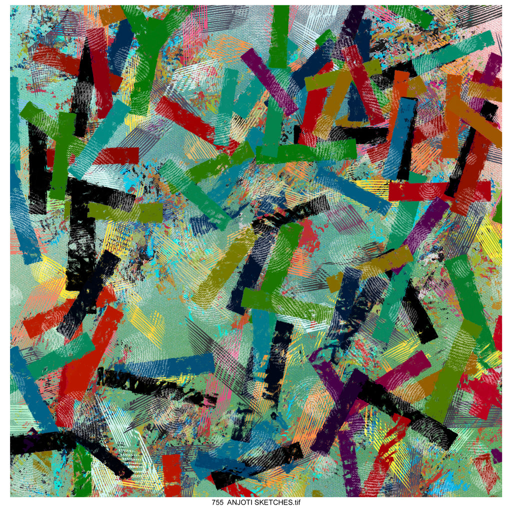 AnjotiSketches 10_Multicolor Abstract Wall Art for Every Room with Beautiful Texture Effect Background Designs